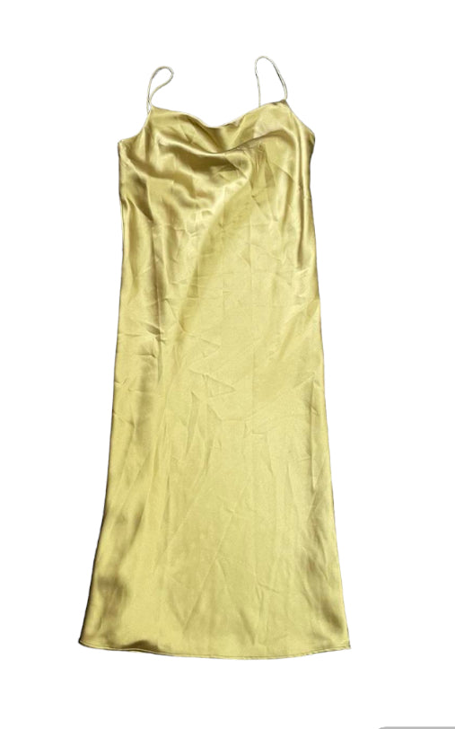 LIME TOPSHOP COWL DRESS - 6