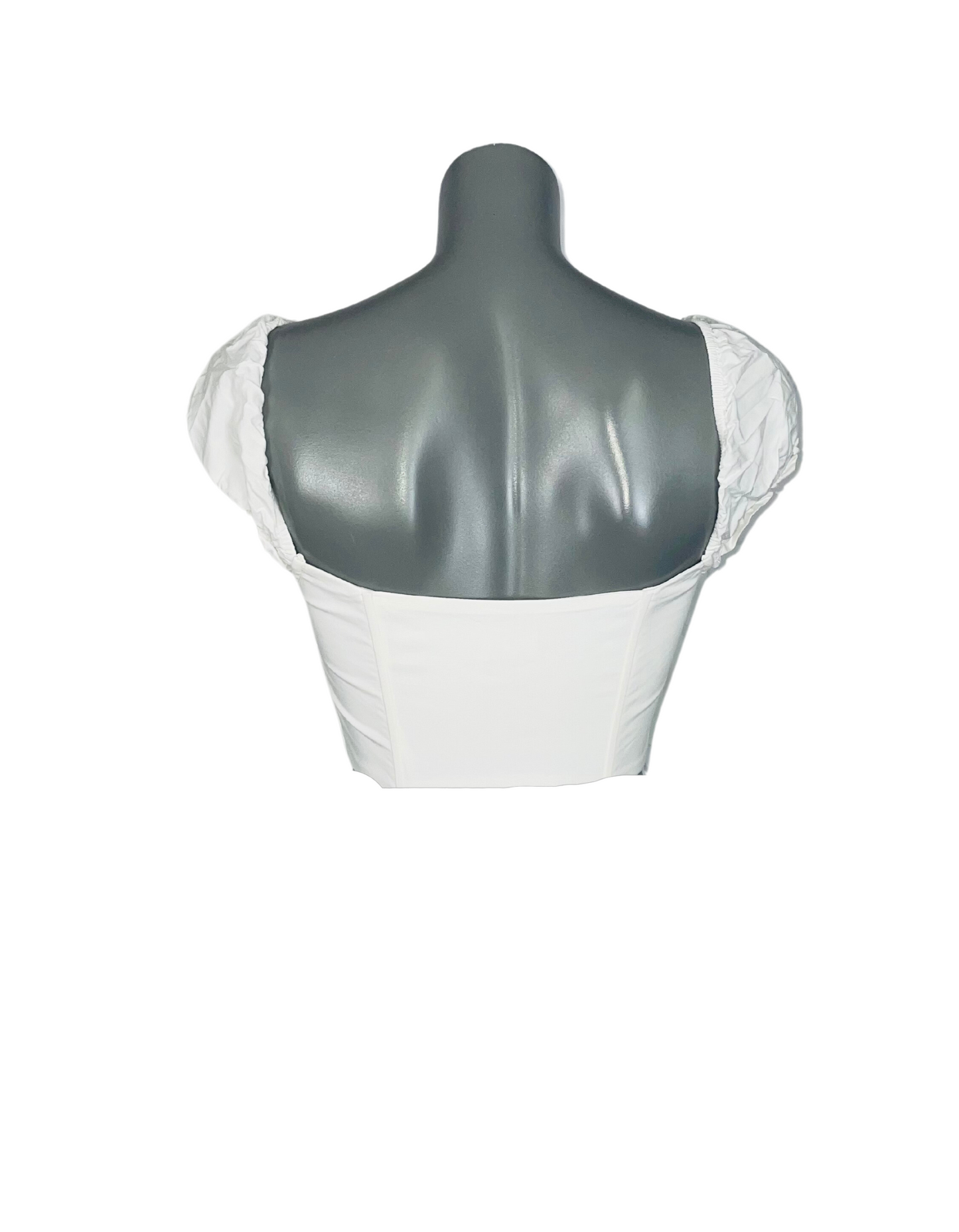 WHITE OH POLLY TOP SIZE 8