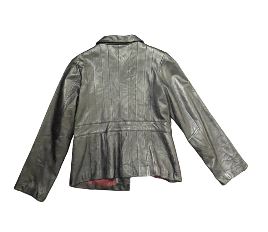 LEATHER JACKET - M