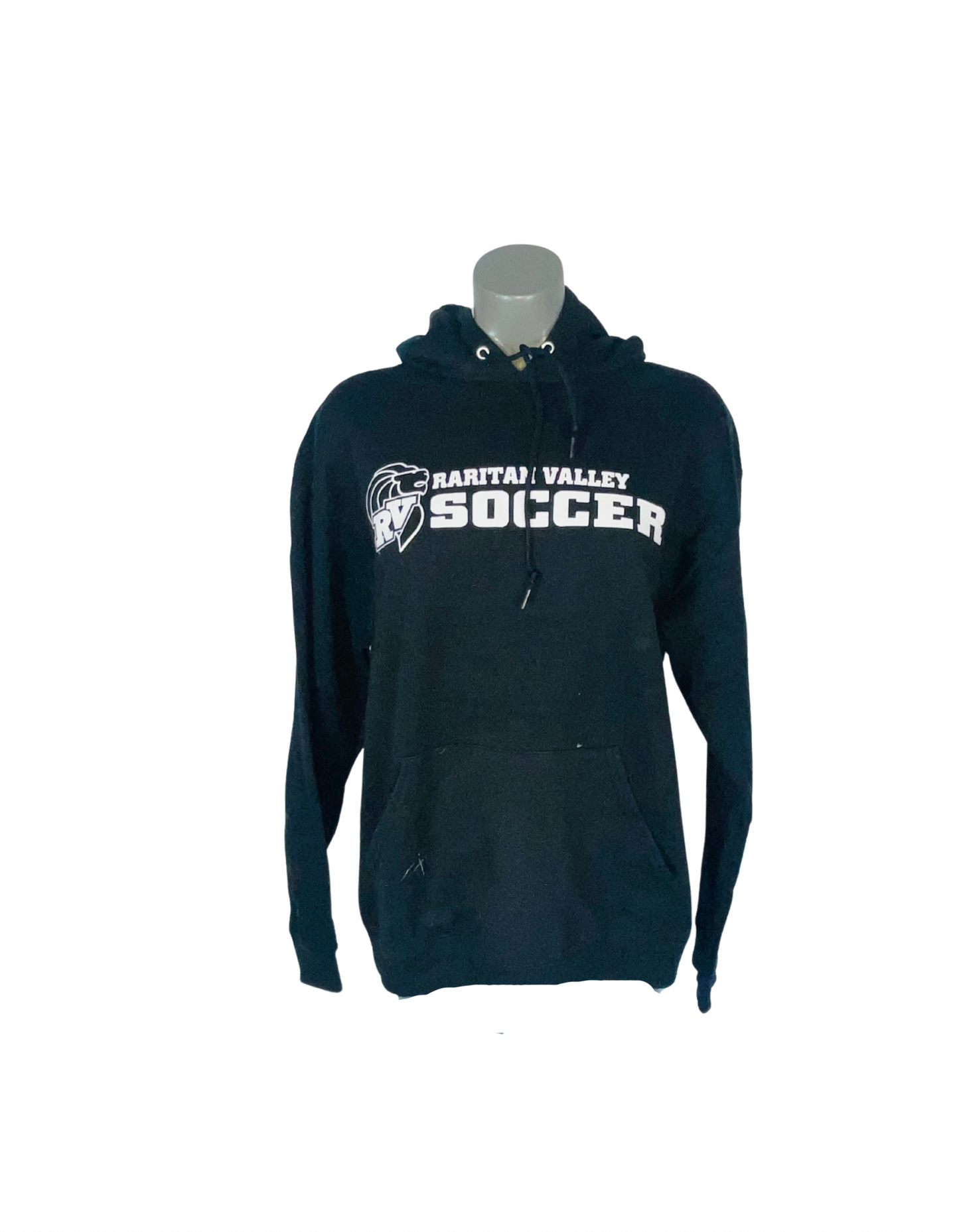 BLACK LOGO HOODIE SIZE M