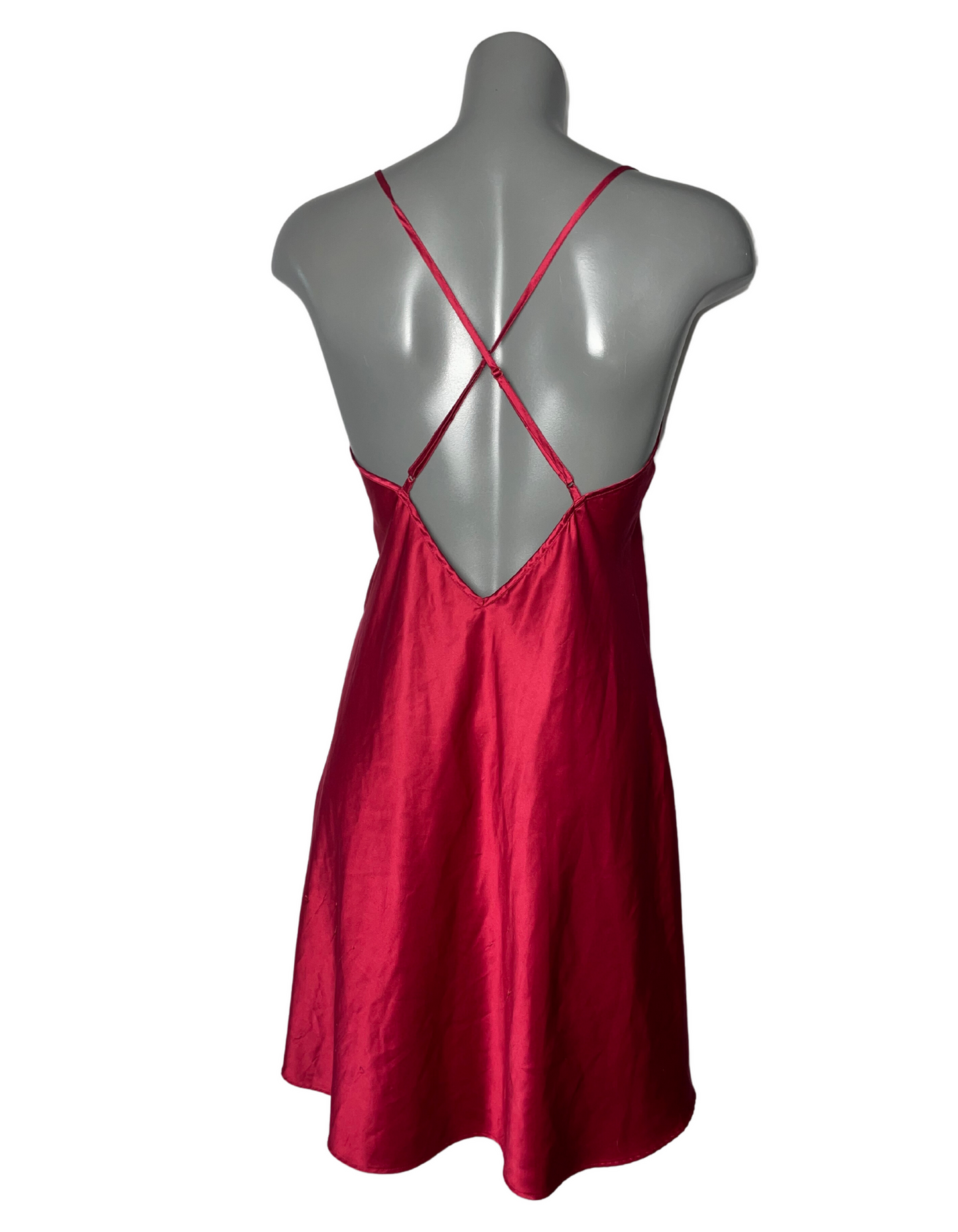 RED REGER LINGERIE DRESS SIZE 12