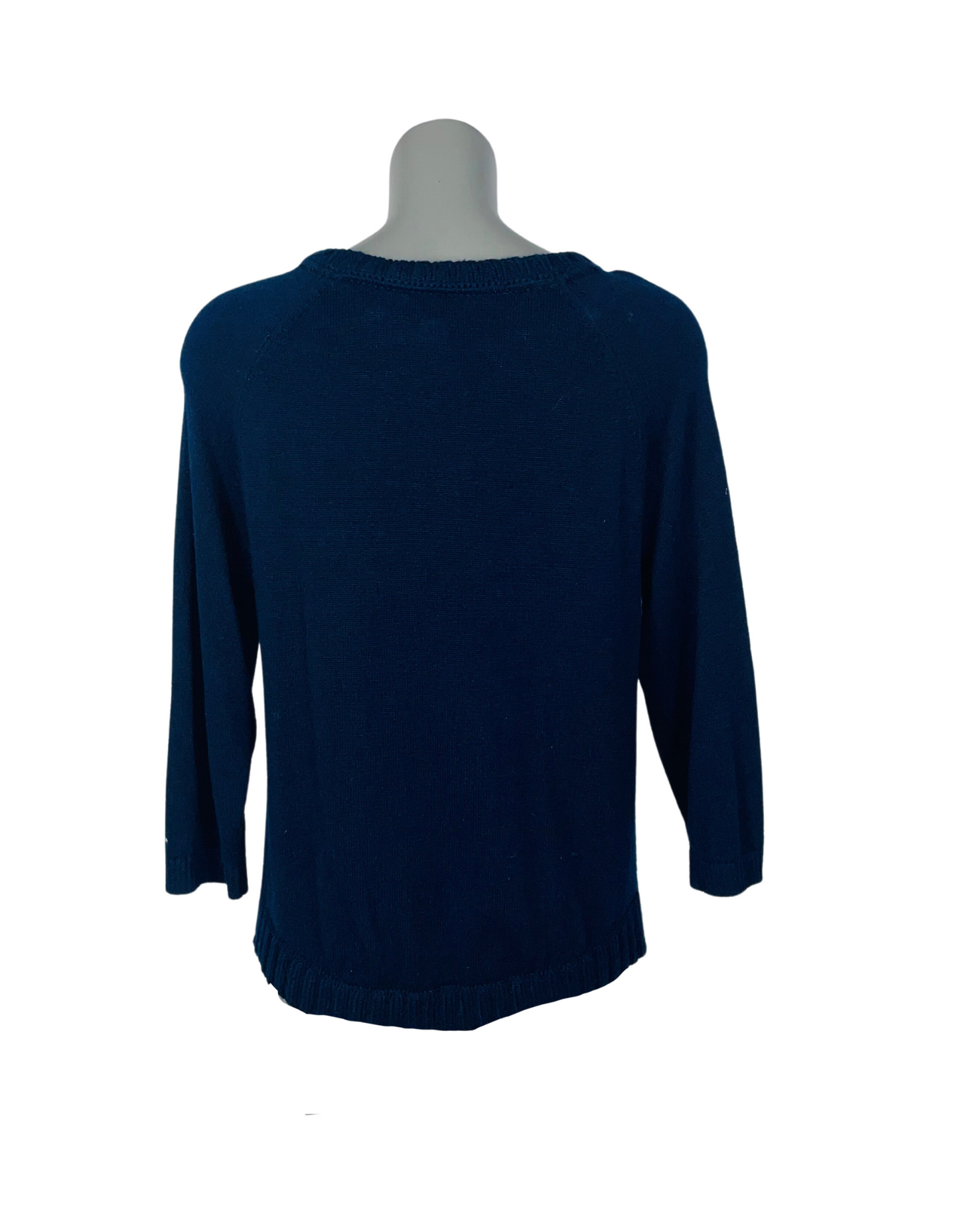 BLUE TOMMY HILFIGER SWEATER MEDIUM