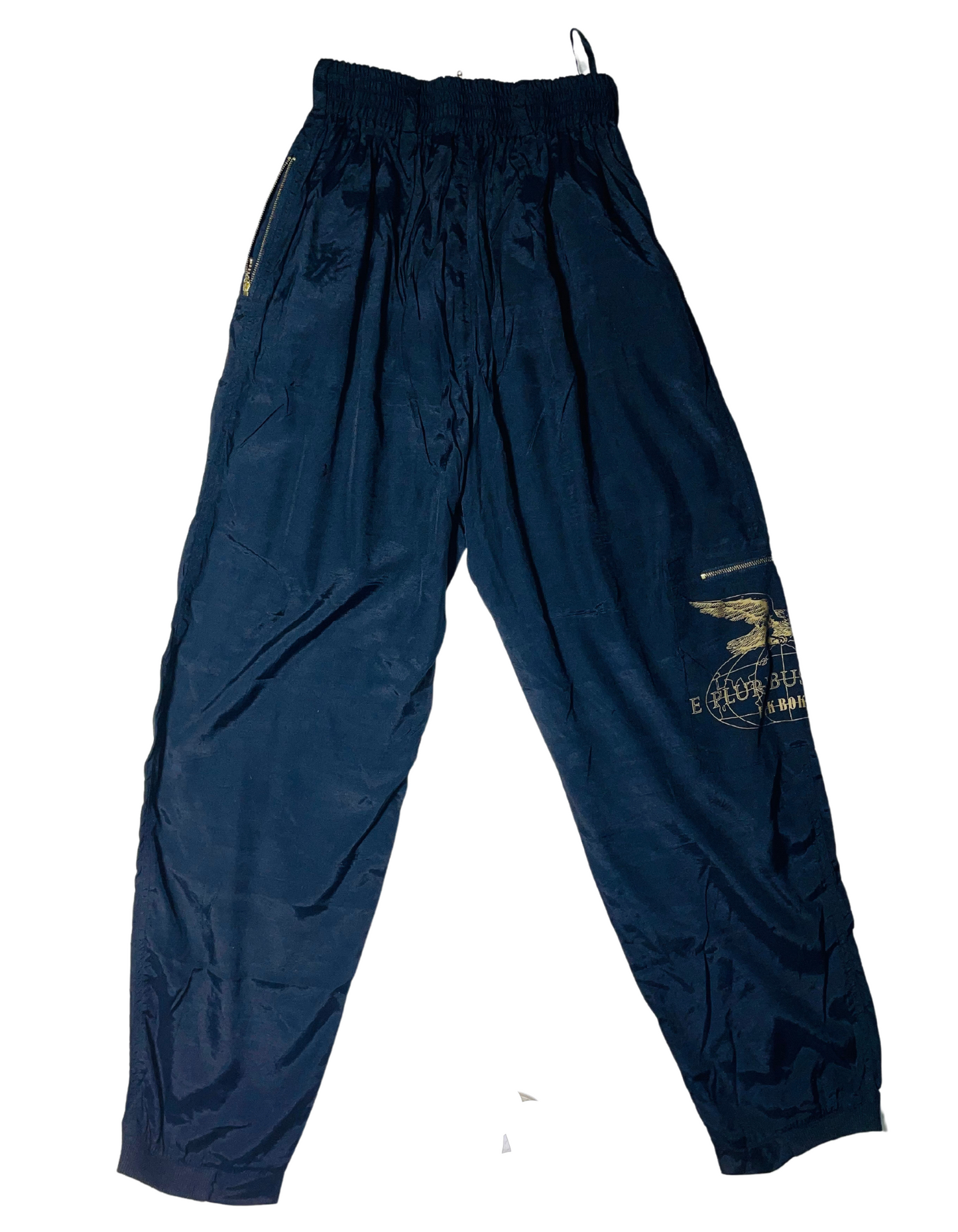 BLACK AND GOLD BIK BOK CARGOS (W24” L28”)