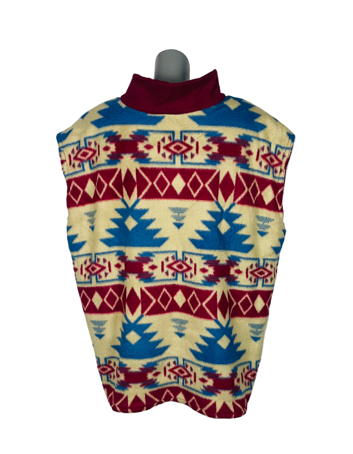 CRAZY FLEECE GILET MULTI COLOUR 3XL