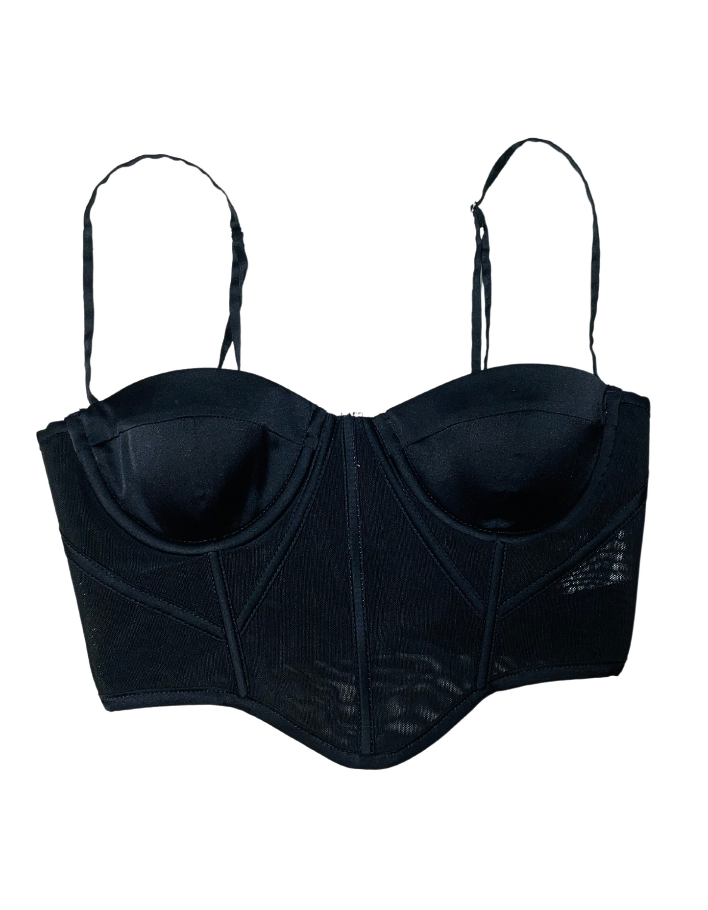 BLACK OH POLLY TOP SIZE 8