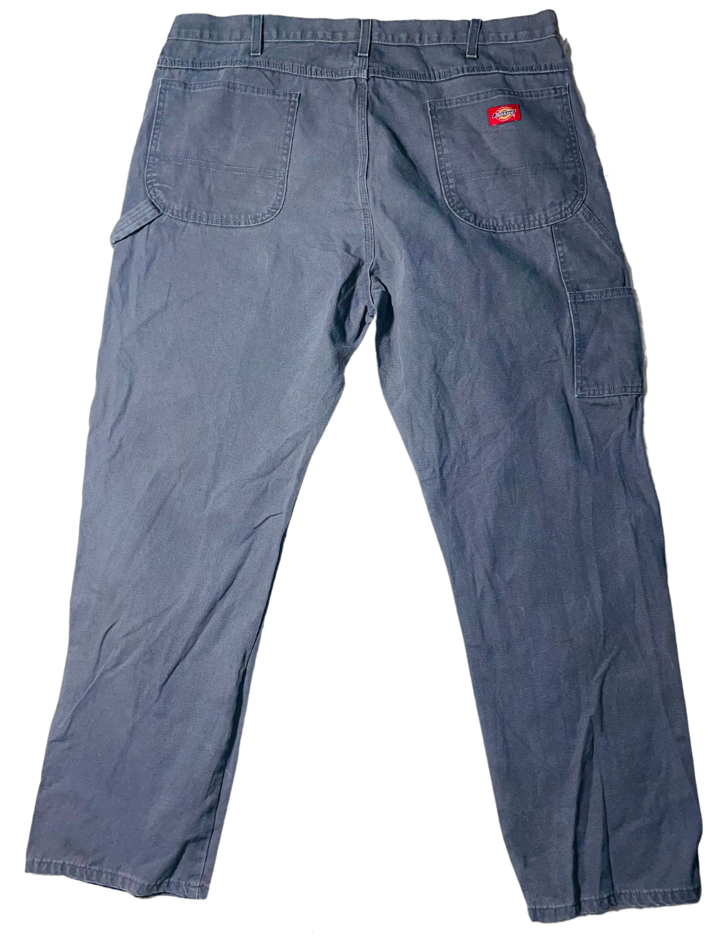 DICKIES DENIM TROUSERS GREY (W40” L32”)