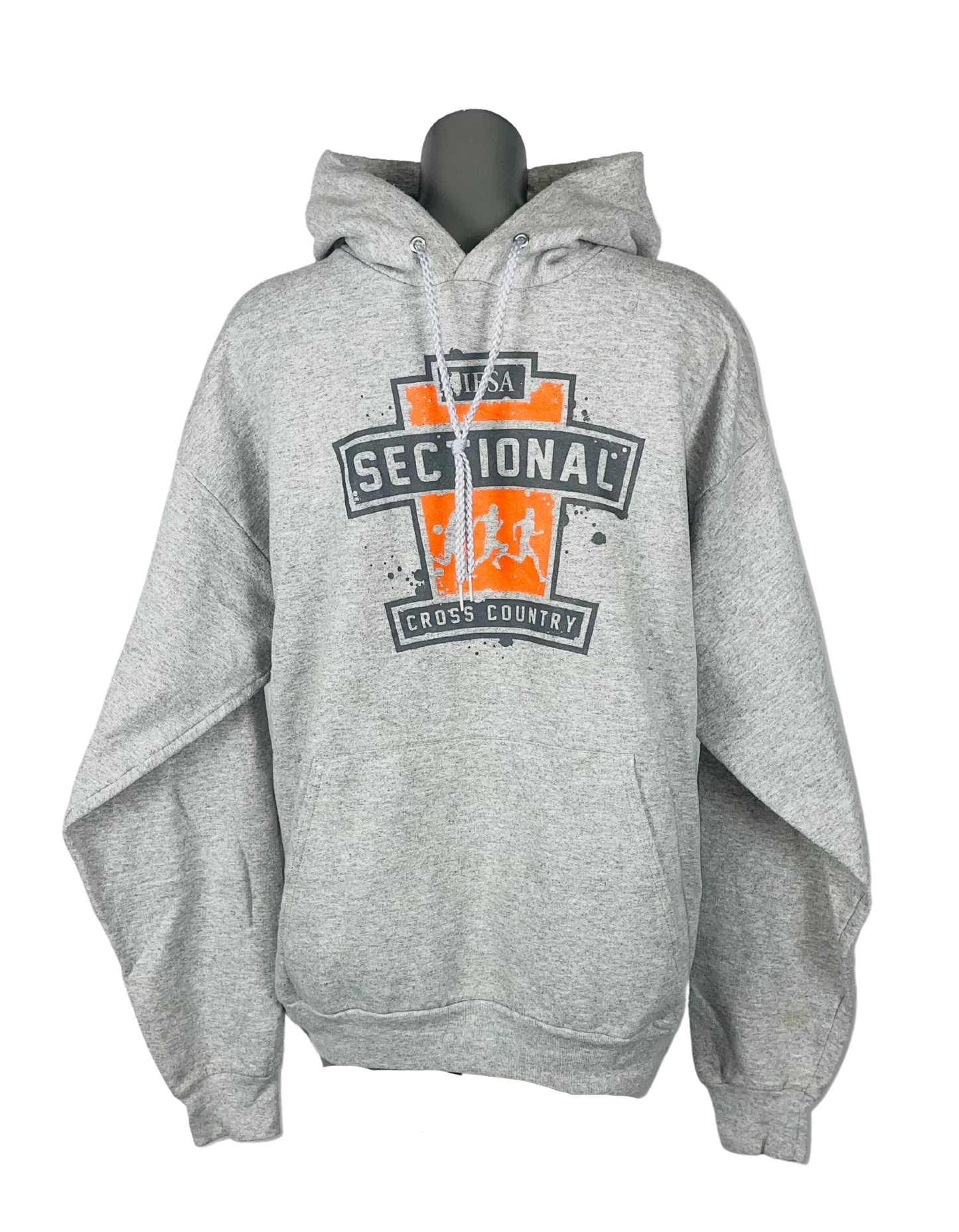 SPORTS HOODIE SECTIONAL CROSS COUNTRY LARGE