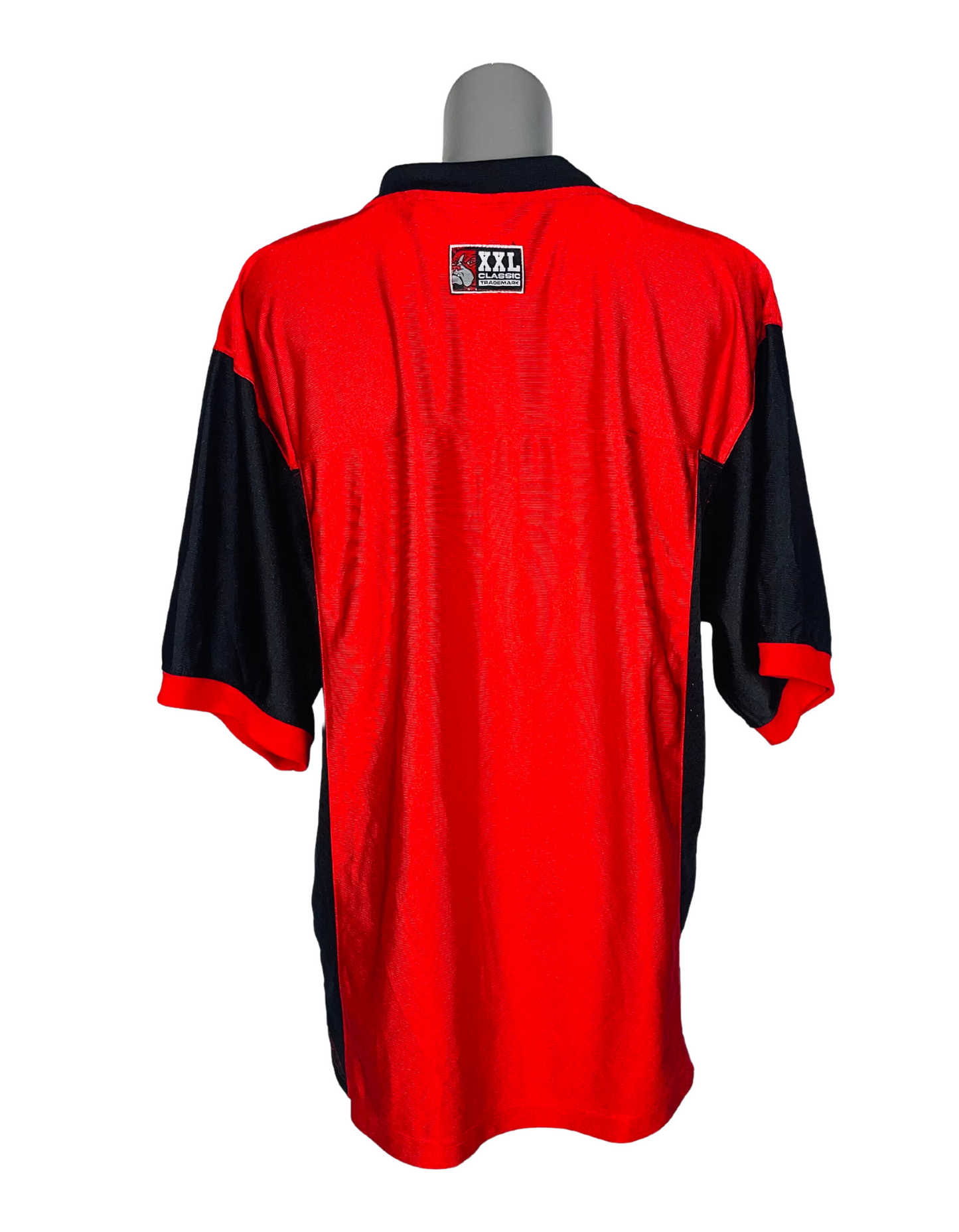 NFL BLACK AND RED JERSEY LARGE