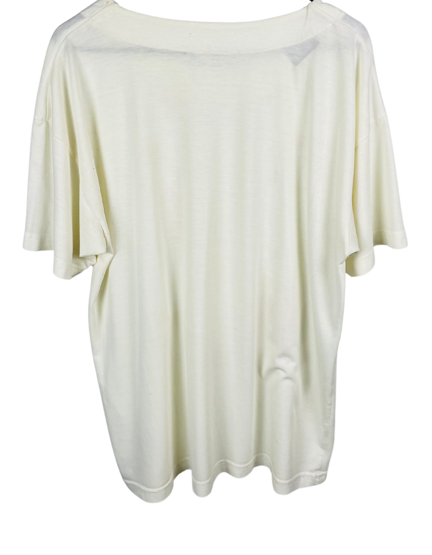 FLOWER PRINT T-SHIRT LARGE