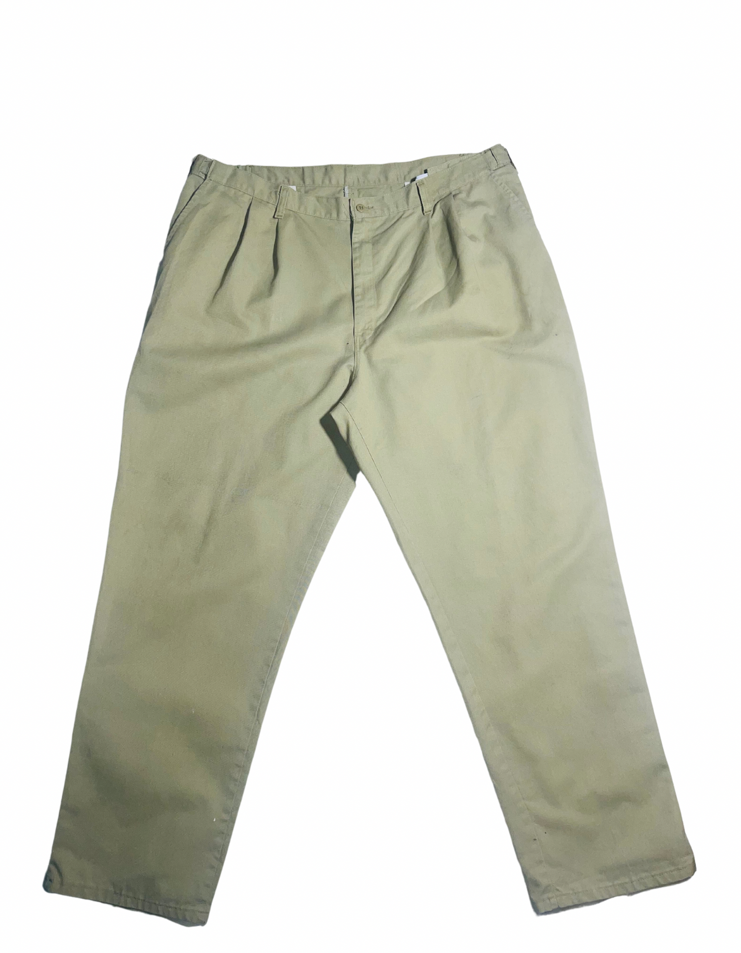 DICKIES BEIGE TROUSERS (W42)(L32)