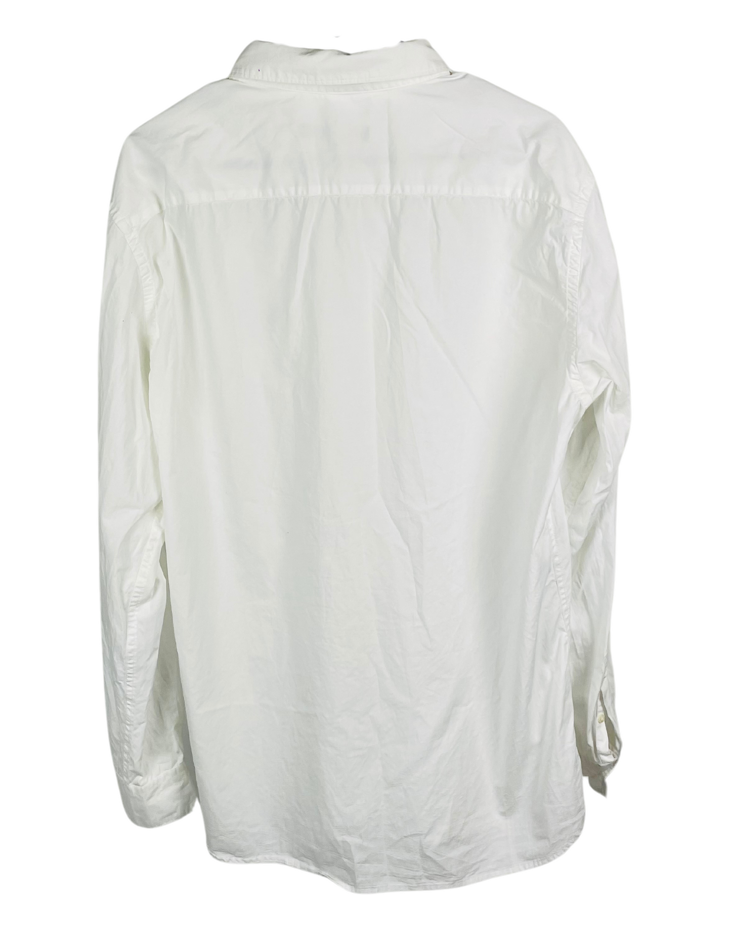 WHITE FRENCH CONNECTION SHIRT LARGE