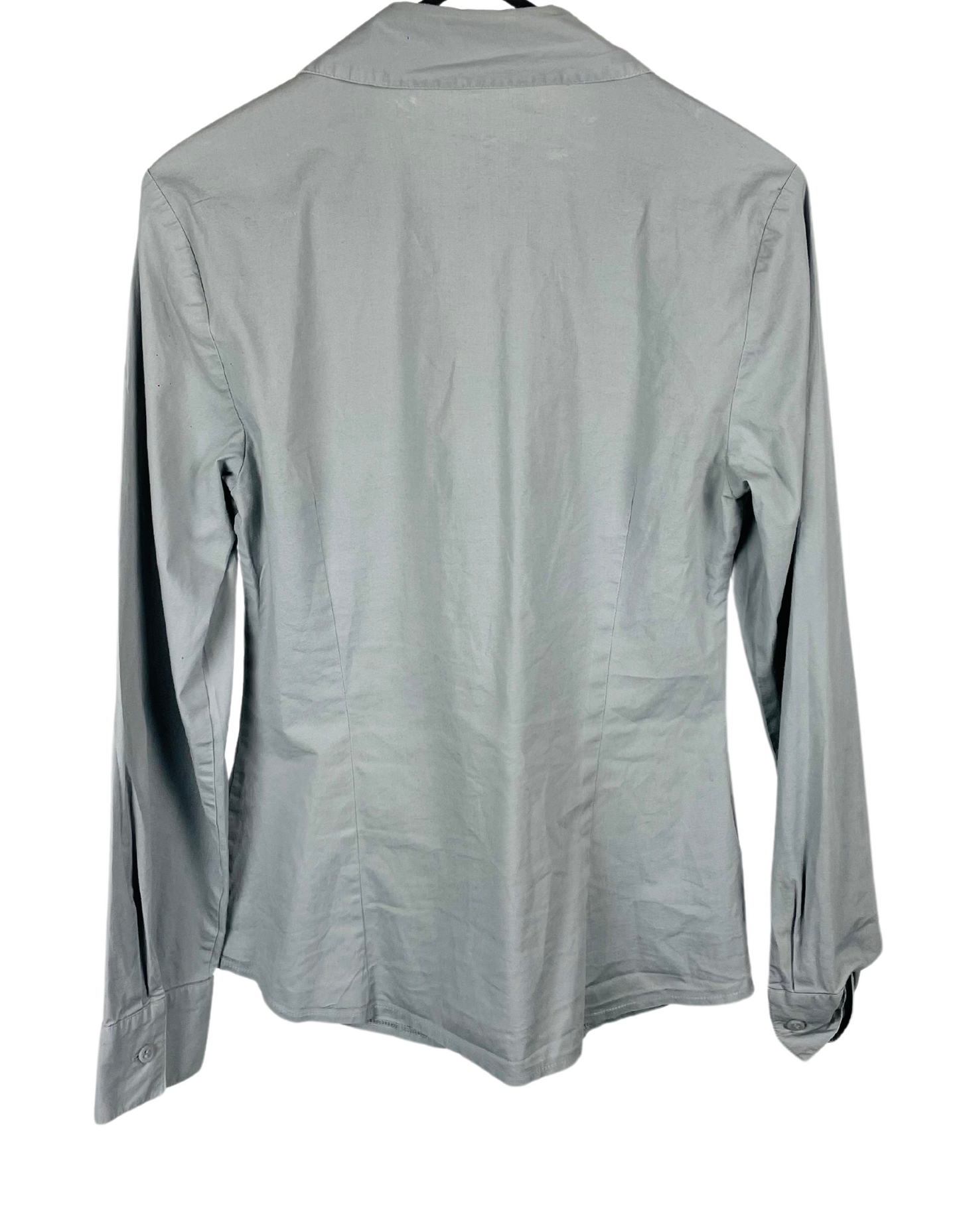 LAURA ASHLEY SHIRT GREY SIZE 8