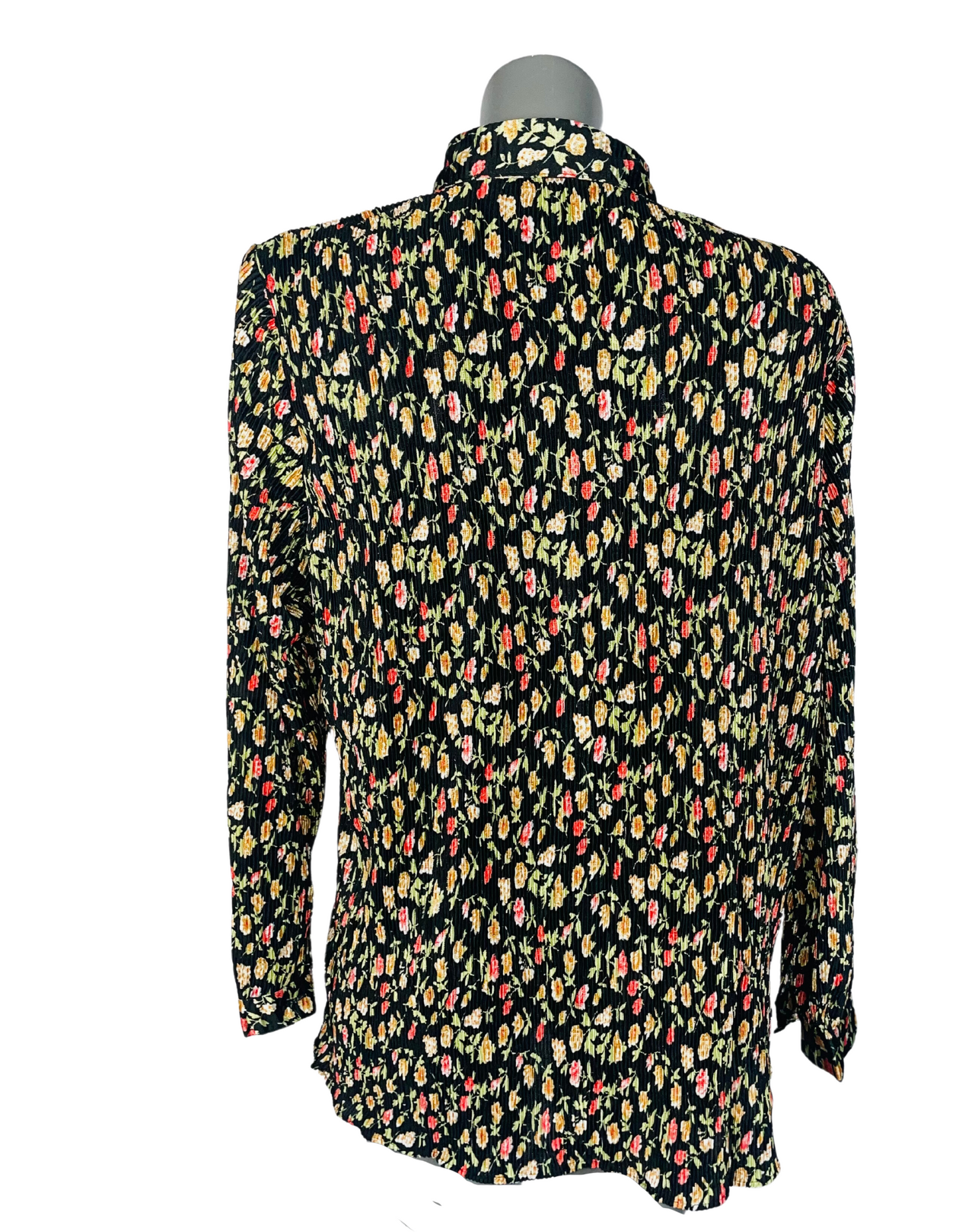 FLOWER DESIGN BLOUSE MEDIUM