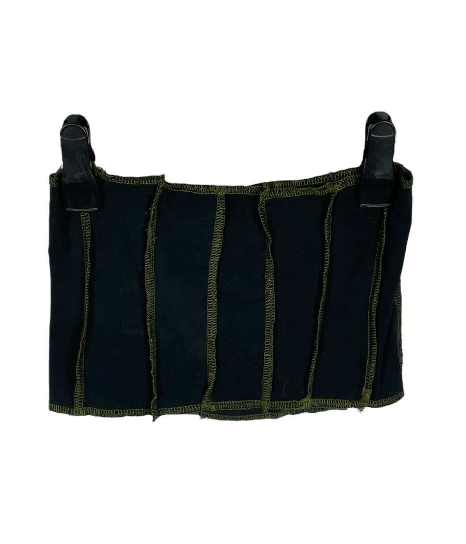 BLACK REWORK TOP - S