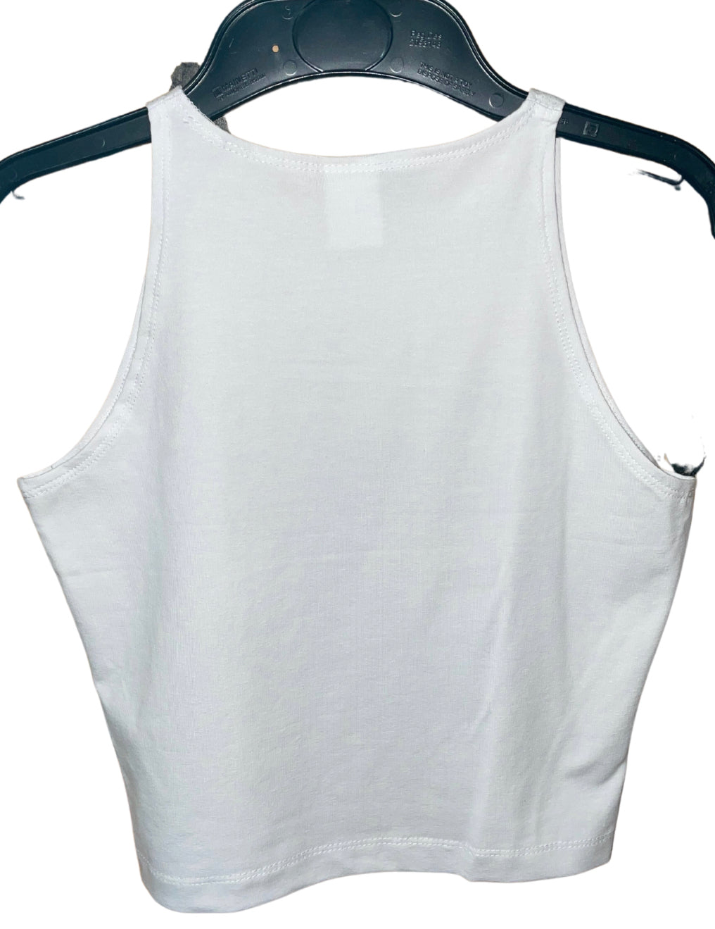GEM WHITE SKINNIFIT CROP TOP XS