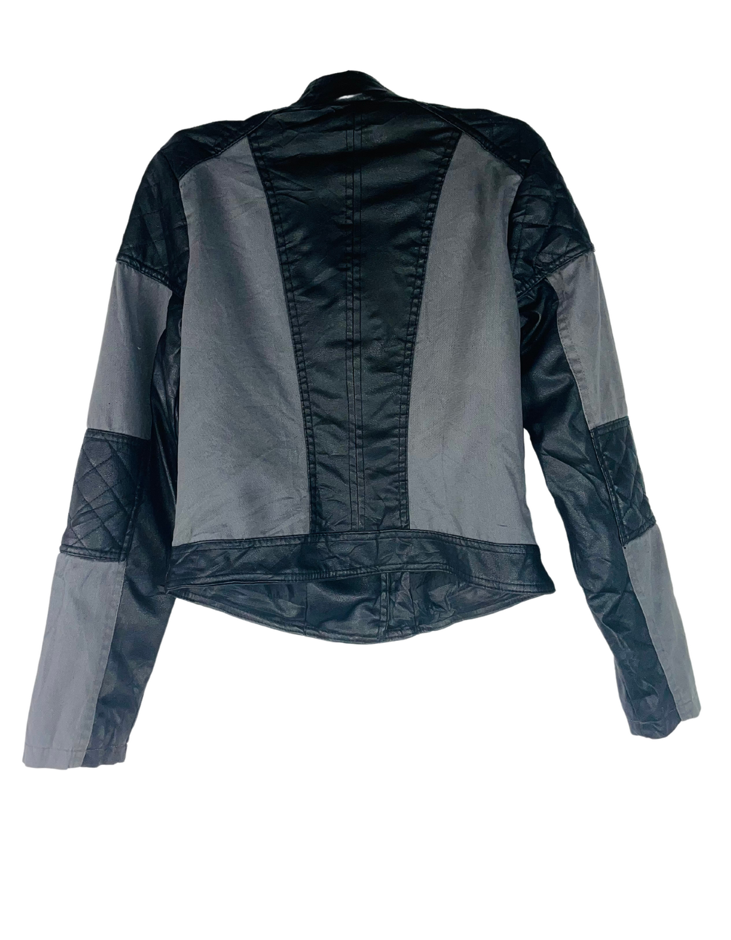 NEW LOOK LEATHER JACKET MEDIUM