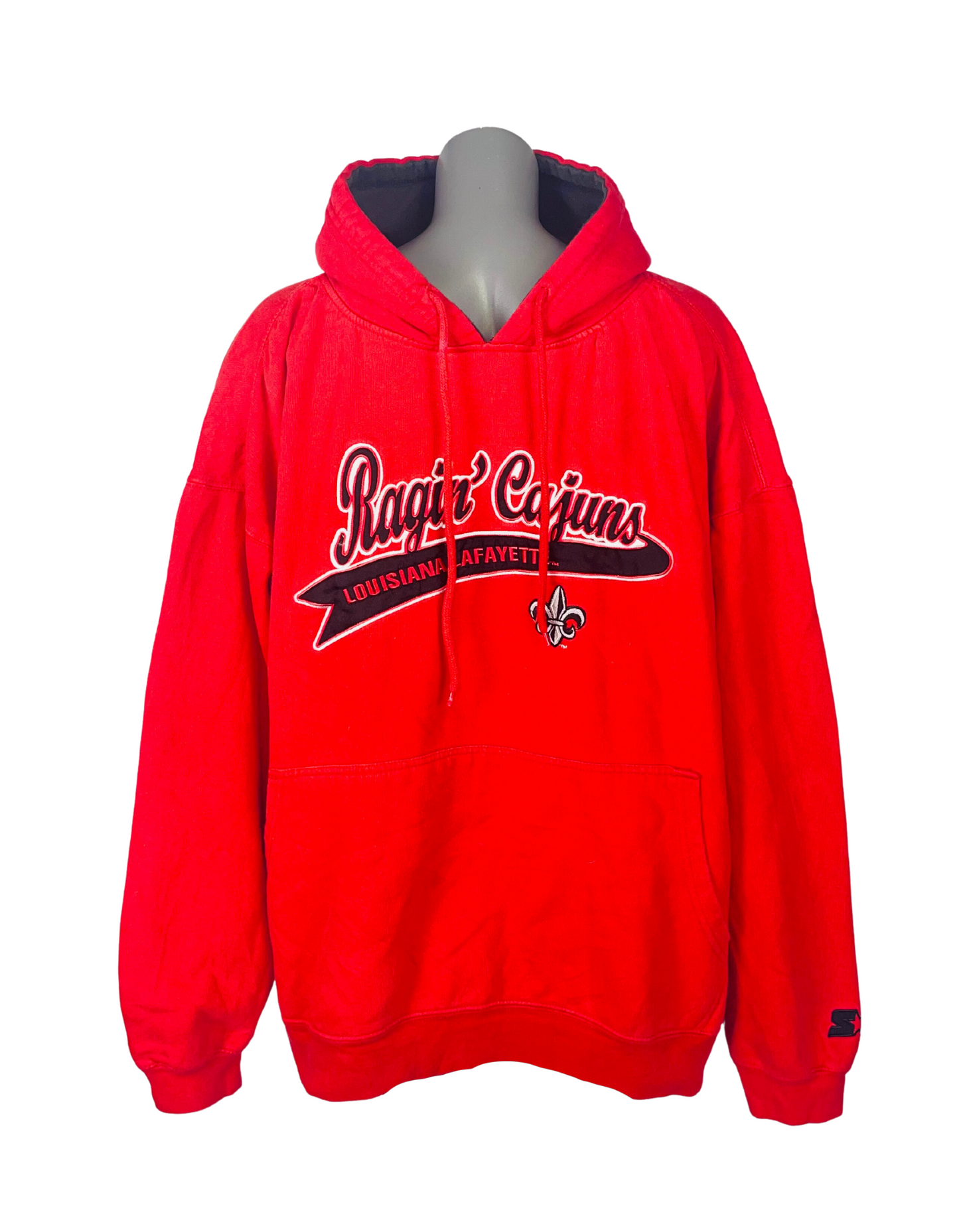 RED SPORTS HOODIE XXL