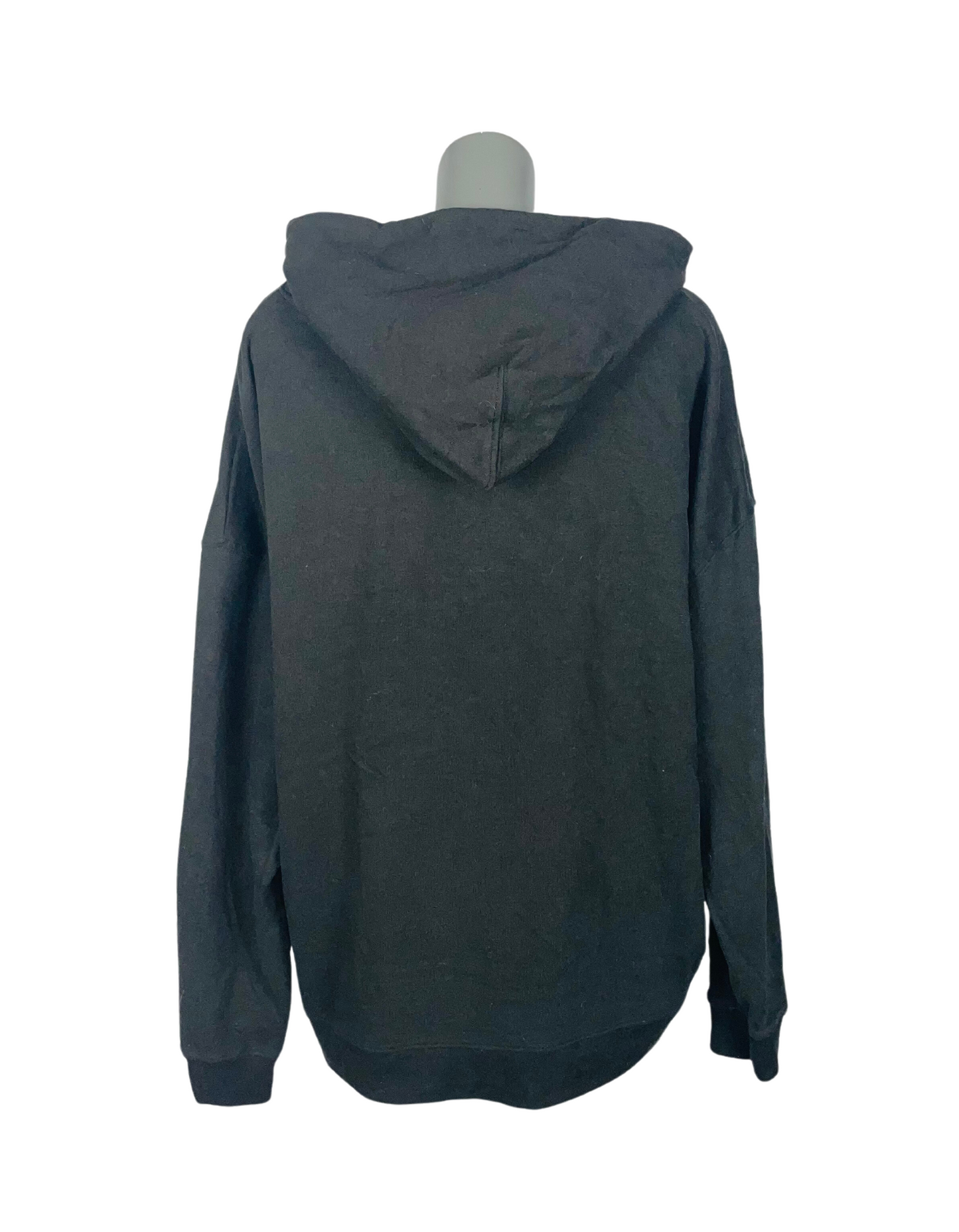 BLACK SEQUIN DESIGN LEVIS HOODIE XXL
