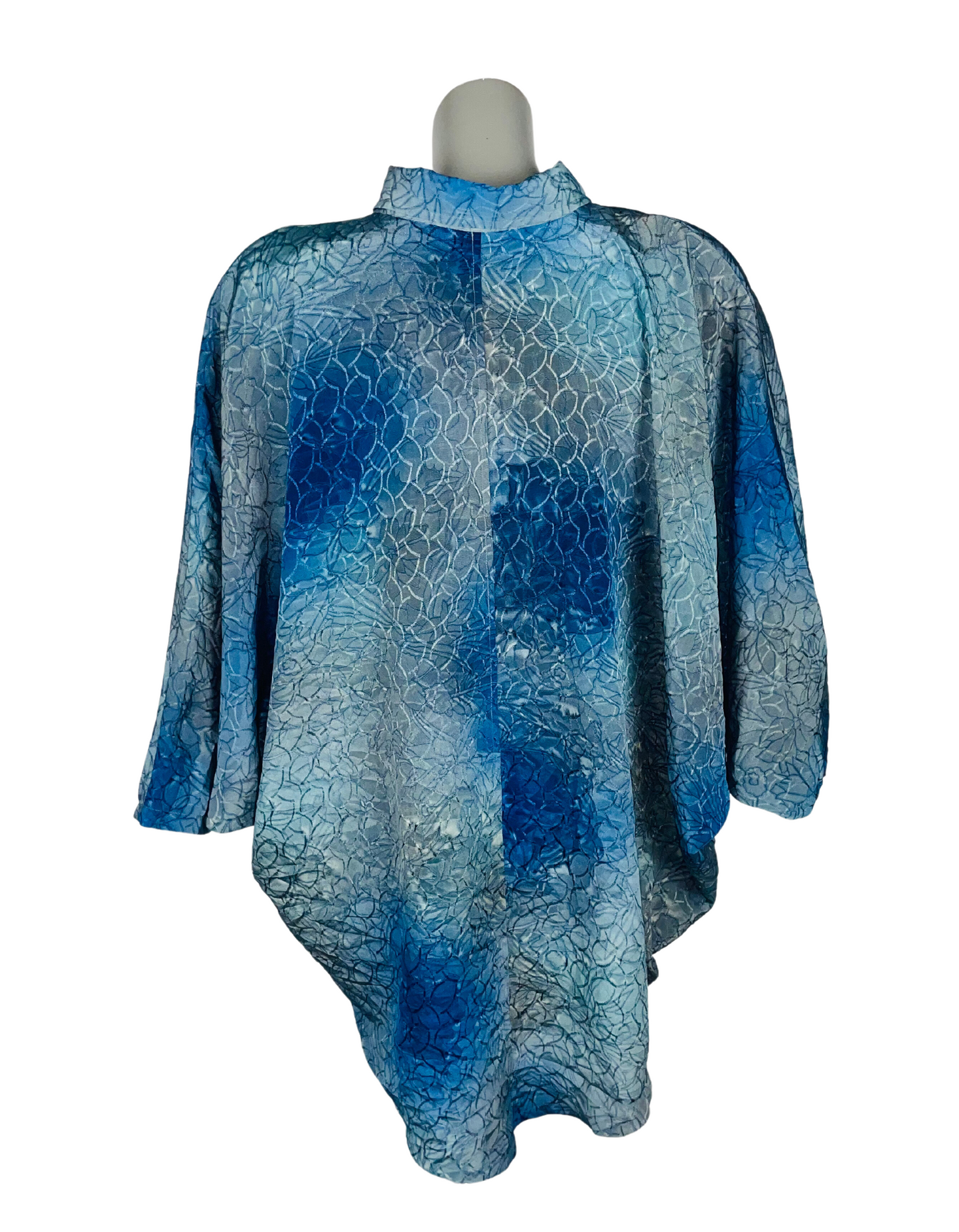 BLUE BLOUSE XXL
