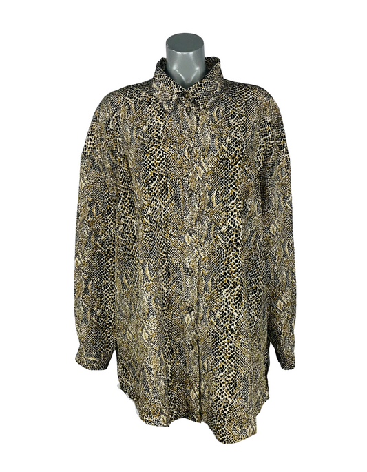 ANIMAL PRINT SHIRT SIZE 24