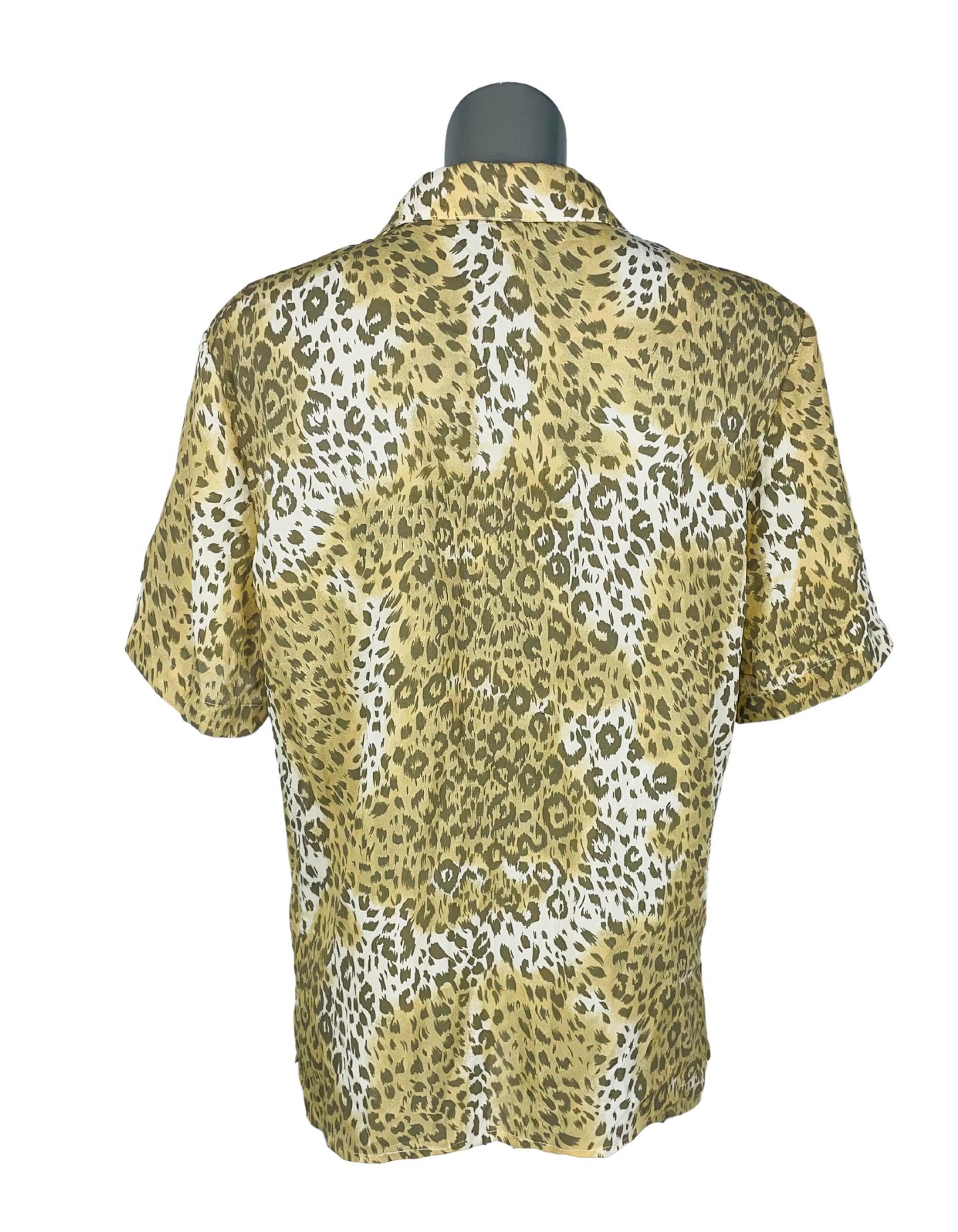 CANDA ANIMAL PRINT BLOUSE LARGE