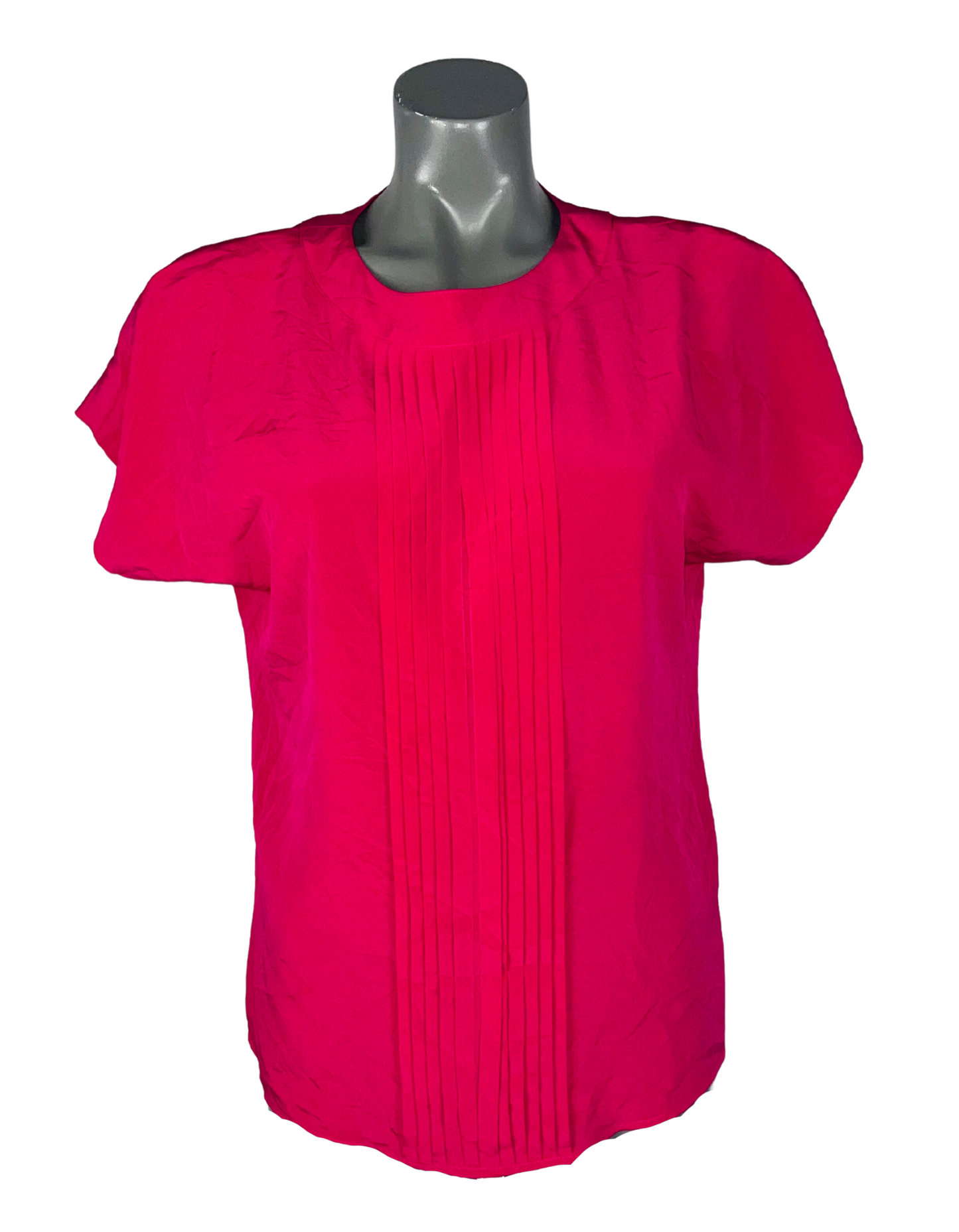 PINK LIA CLAIBORNE BLOUSE PETITE SIZE 8