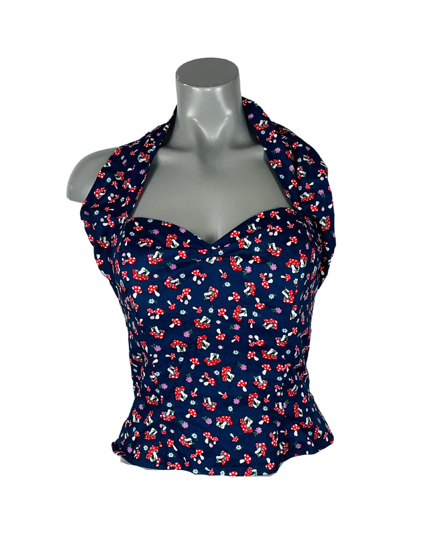 VIVIEN HOLLOWAY HALTER NECK TOP SIZE 14