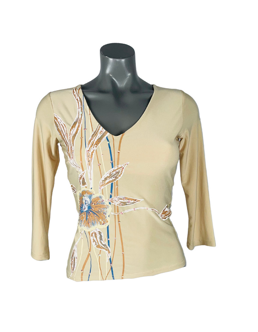 NAKED EYES LONG SLEEVE TOP SMALL