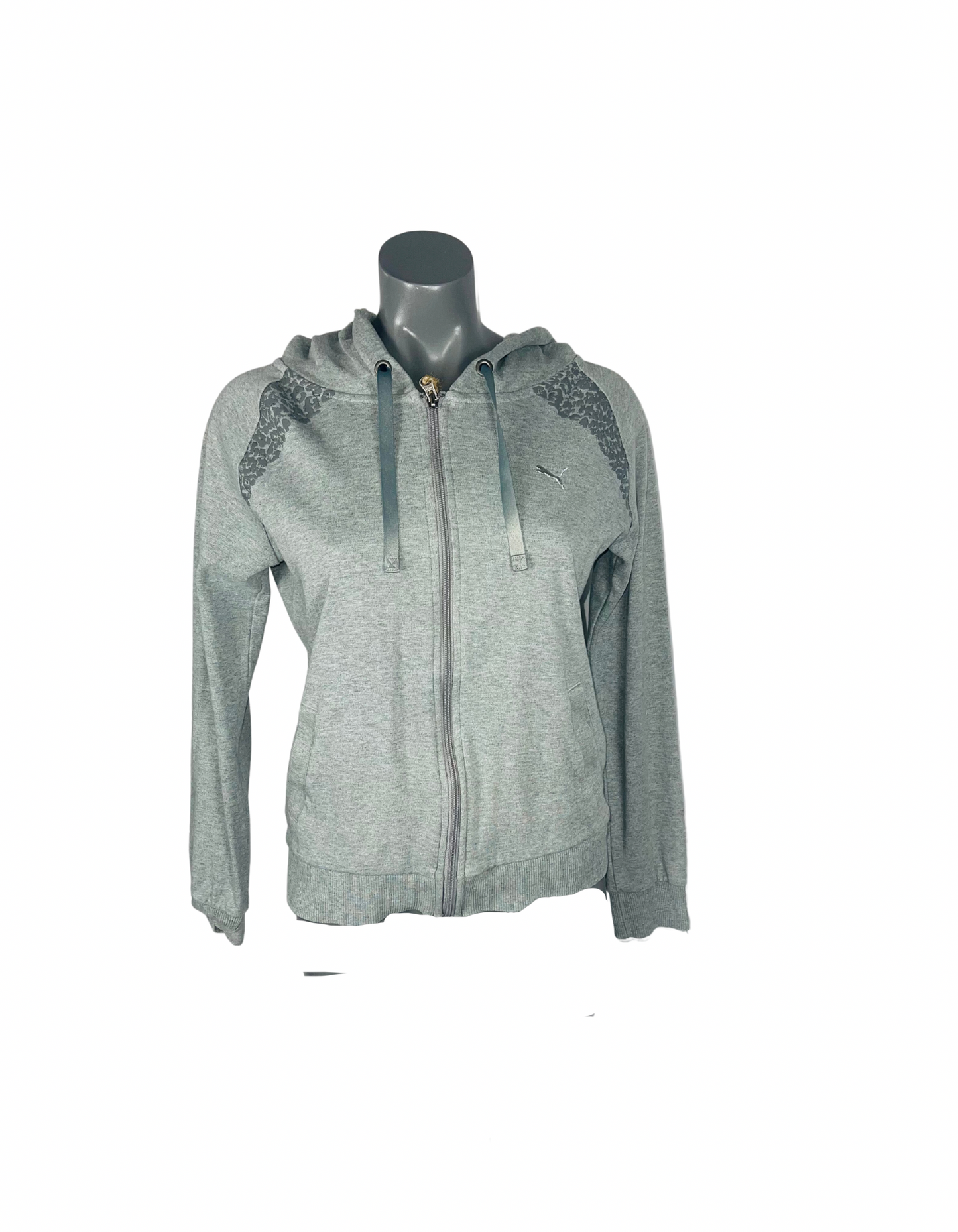 PUMA GREY HOODIE SIZE 12