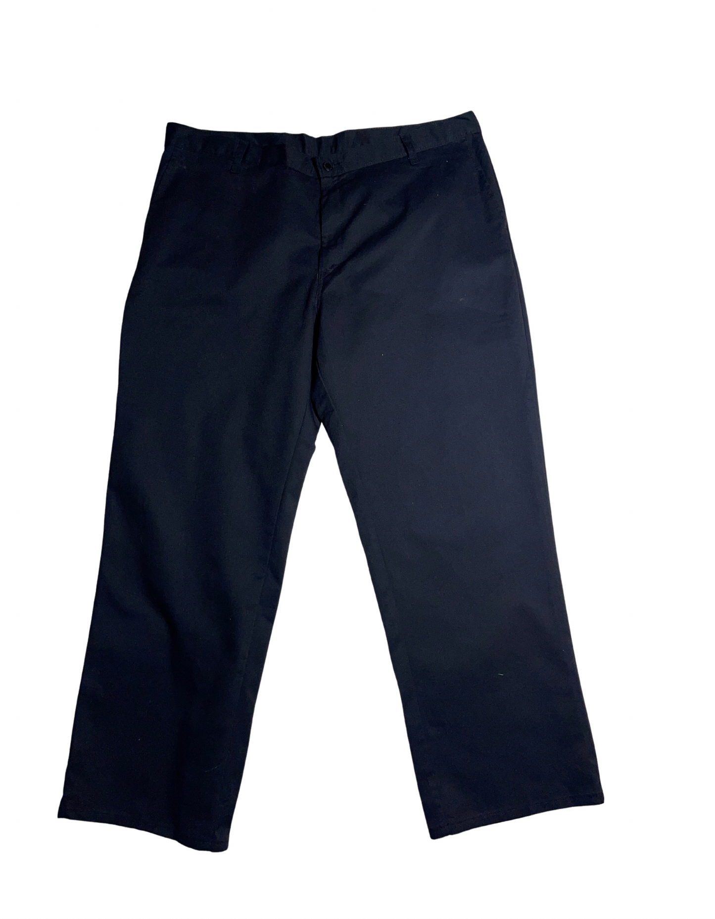 DICKIES BLACK TROUSERS (W40)(L30)