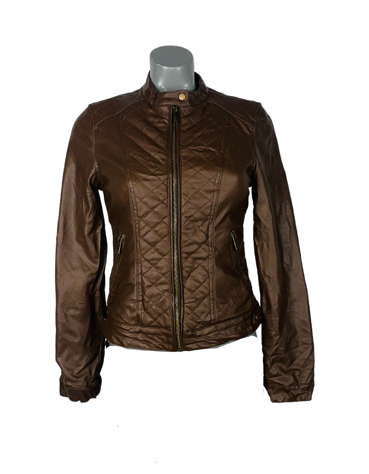 LEATHER JACKET NEW LOOK SMALL