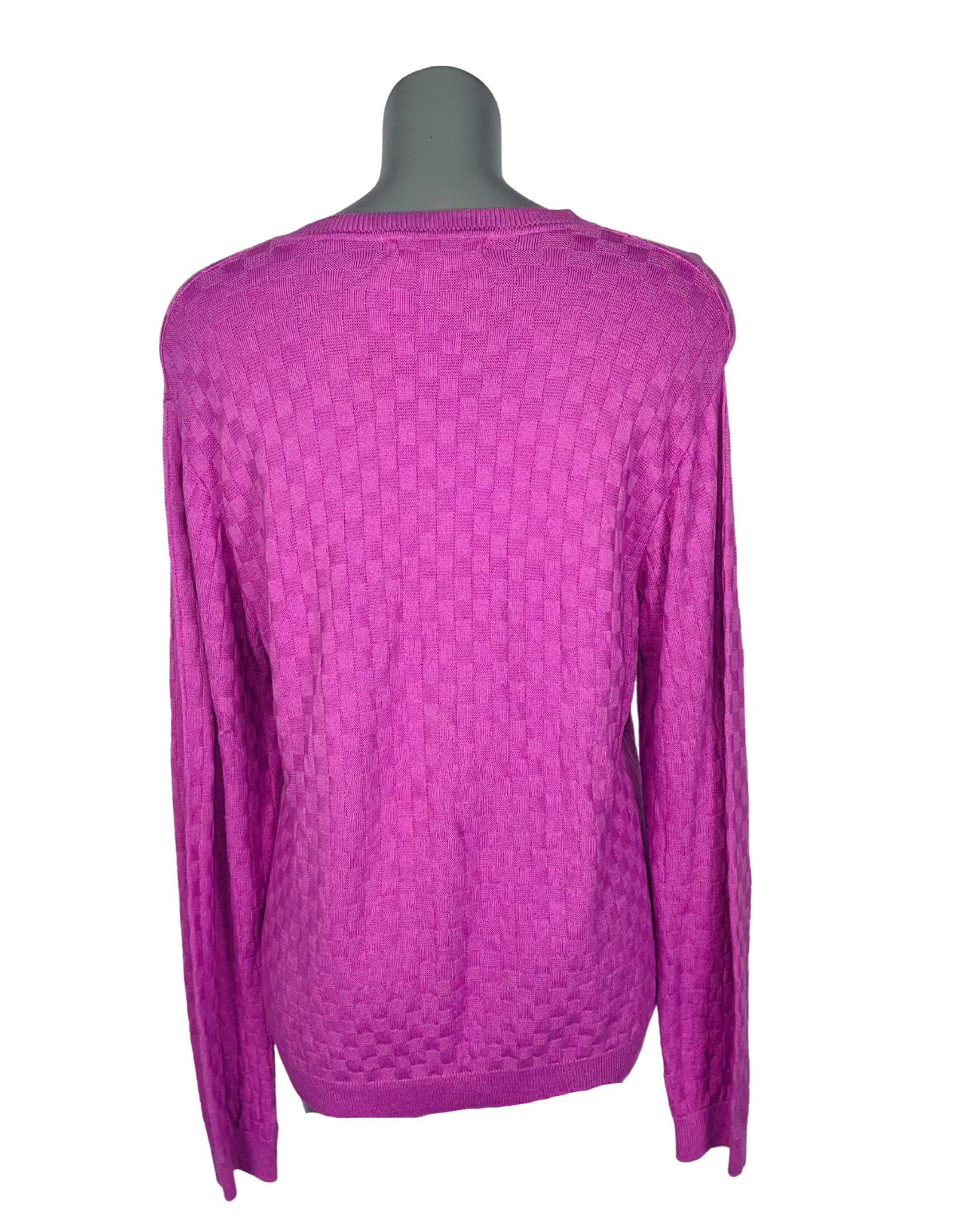 BETTE & COURT PURPLE SWEATER LARGE