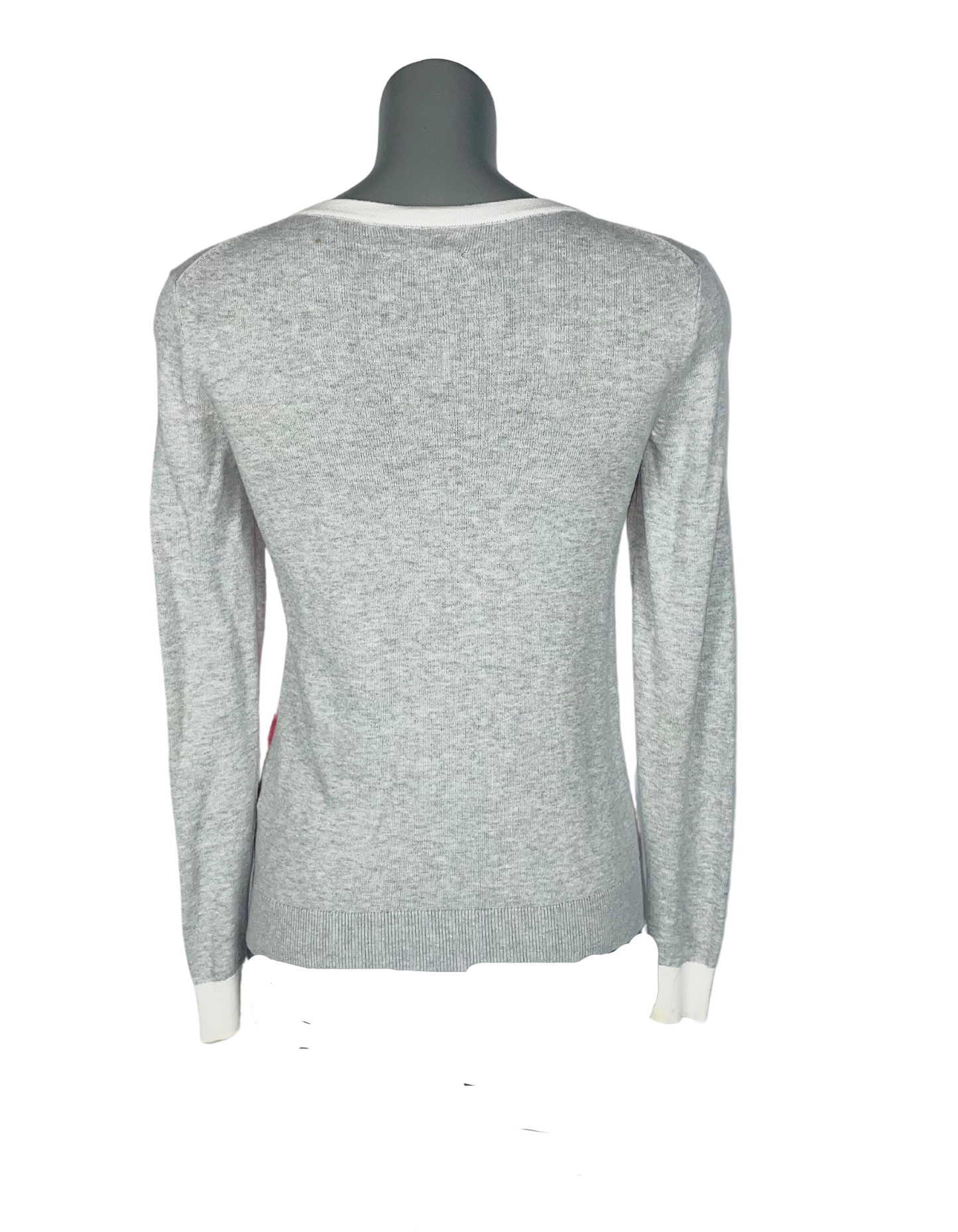 GREY TOMMY HILFIGER CARDIGAN XS