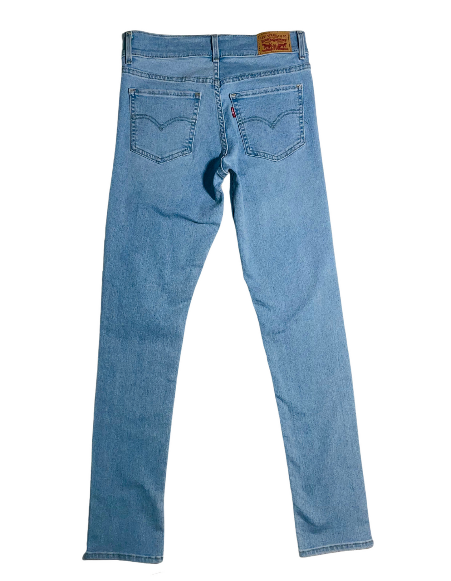 BLUE LEVIS SHAPING SKINNY JEANS W28” L30”