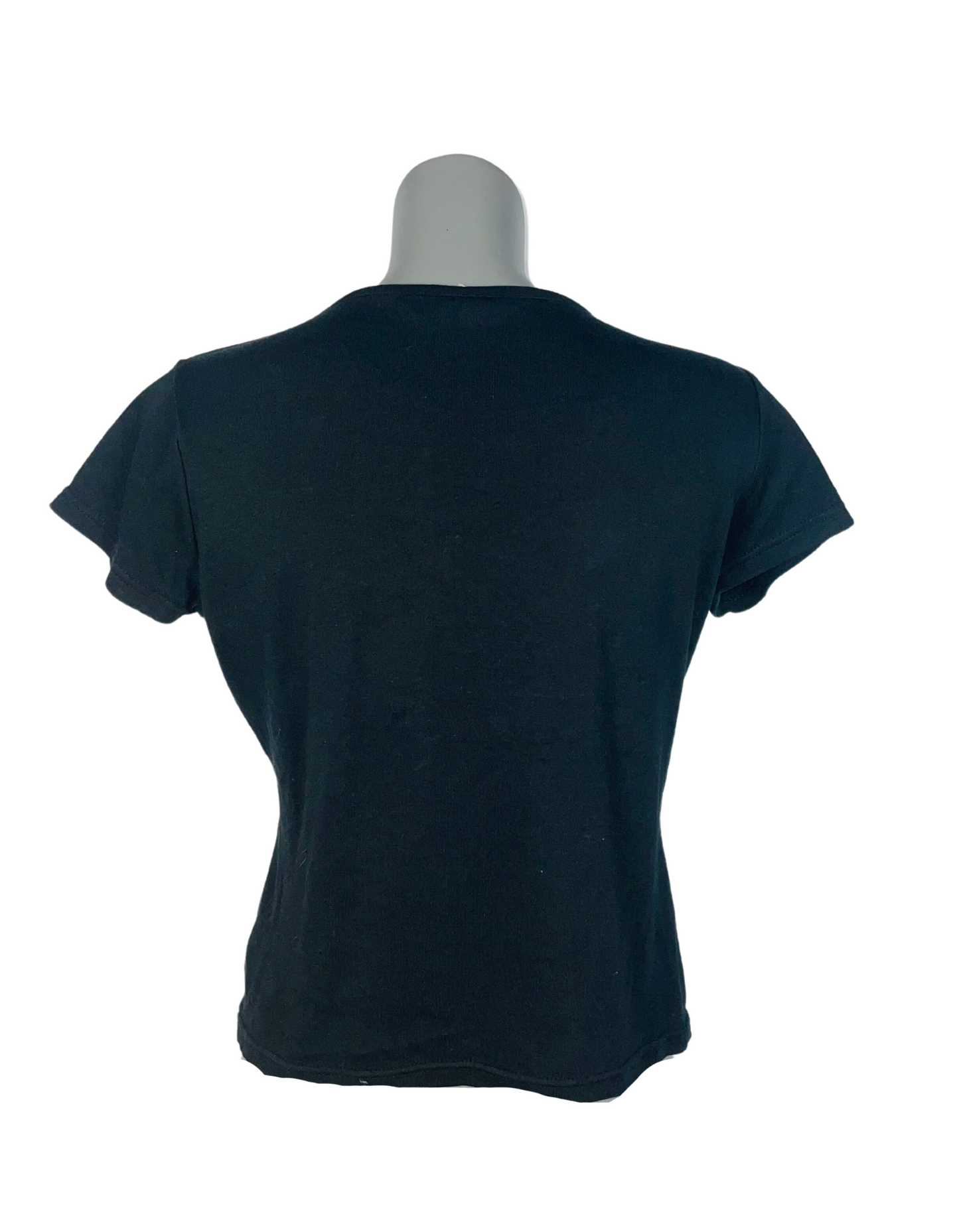 BLACK CROWN T-SHIRT MEDIUM