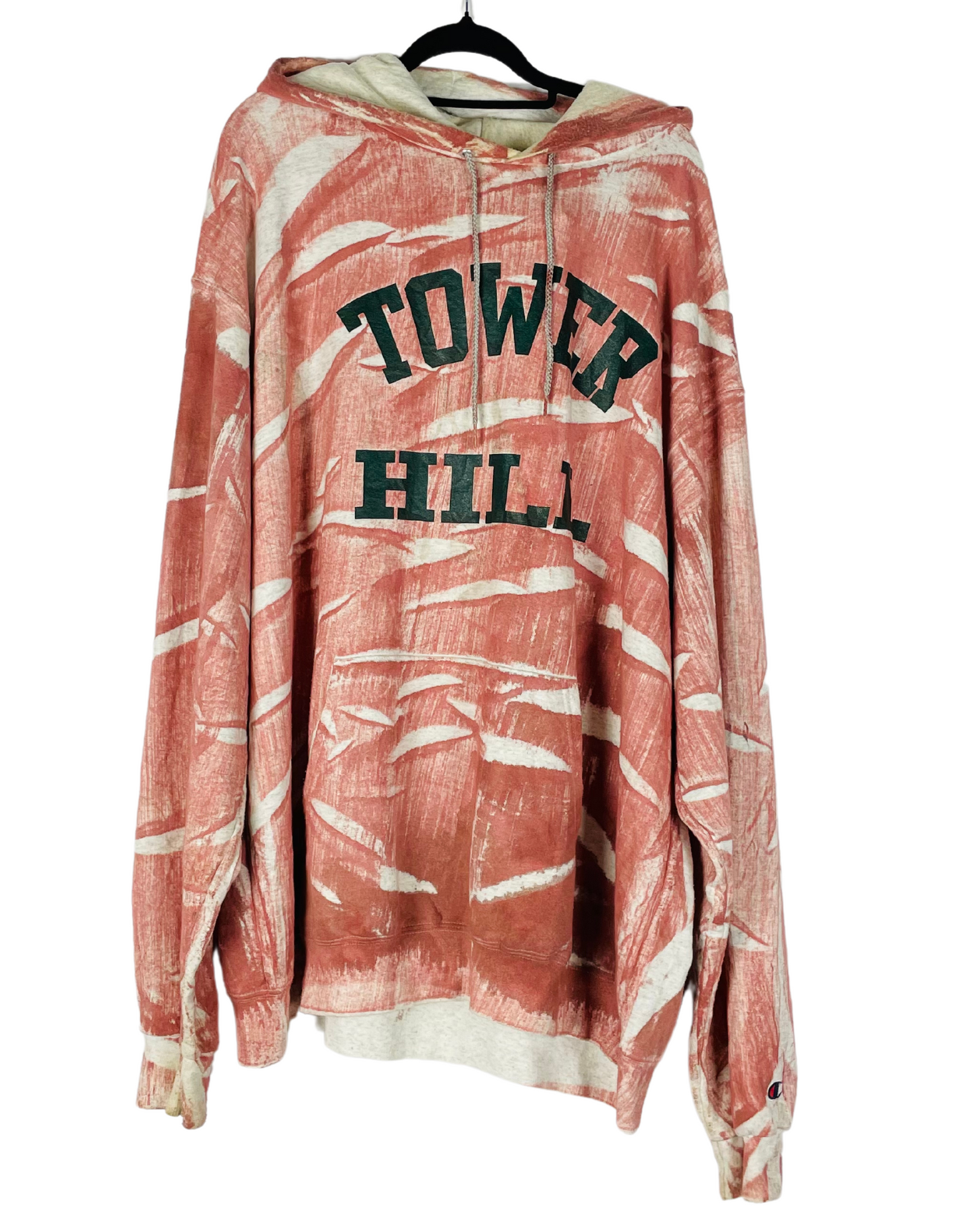 TIE DYE CHAMPION HOODIE XXL