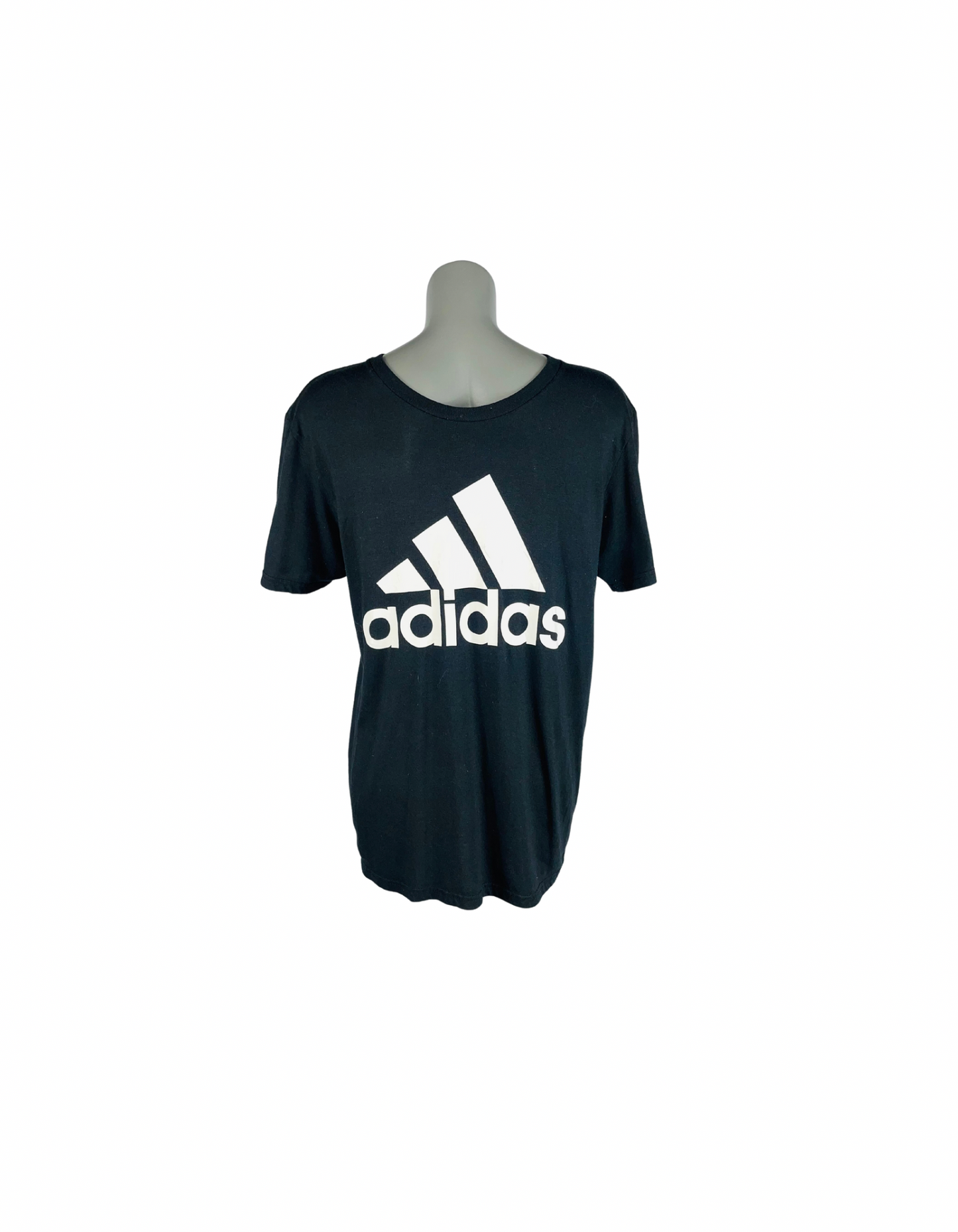 BLACK AND WHITE ADIDAS T-SHIRT MEDIUM