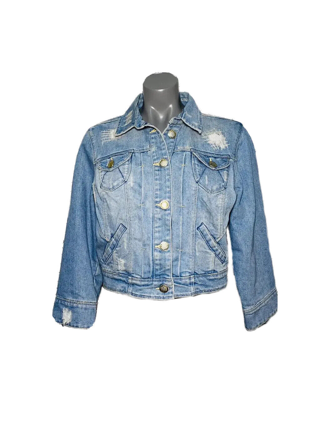 LIGHT DENIM Y2K YES YES JACKET SIZE 12