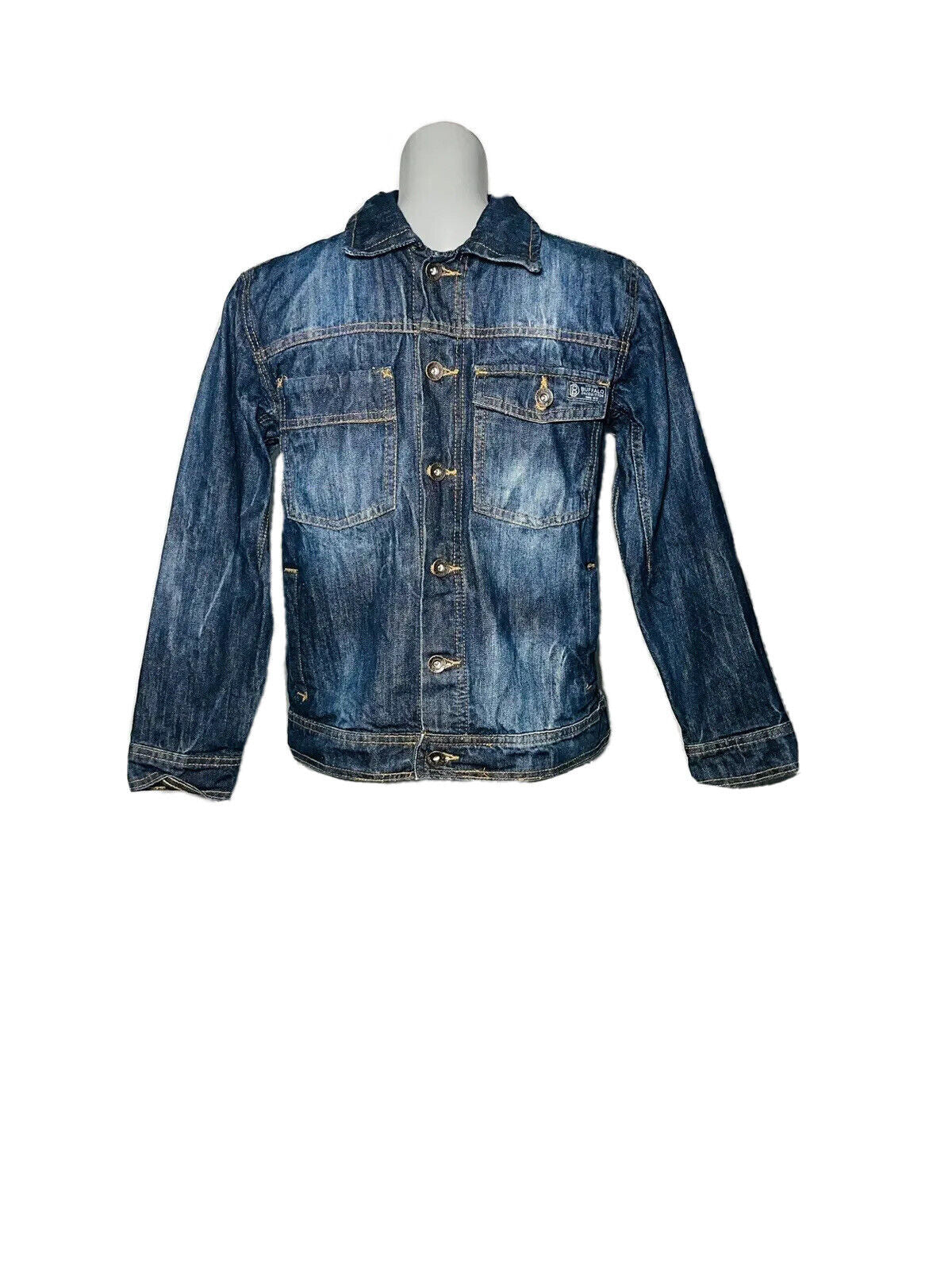 DENIM JACKET BUFFALO SIZE MEDIUM
