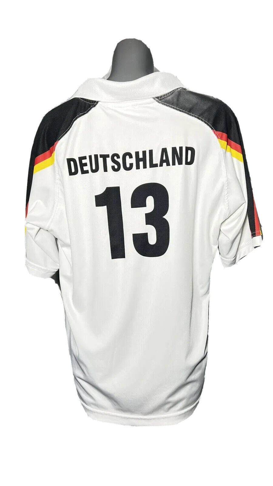DEUTSCHLAND WHITE N13 SOORTS JERSEY SIZE M