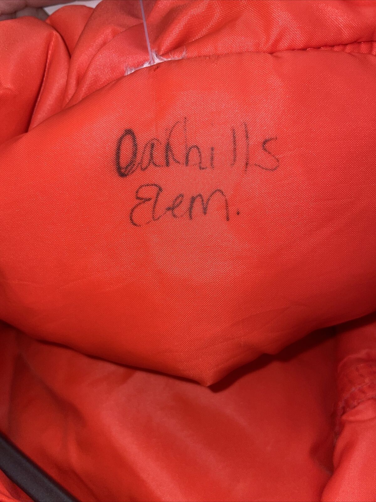 GILET ORANGE SIZE MEDIUM