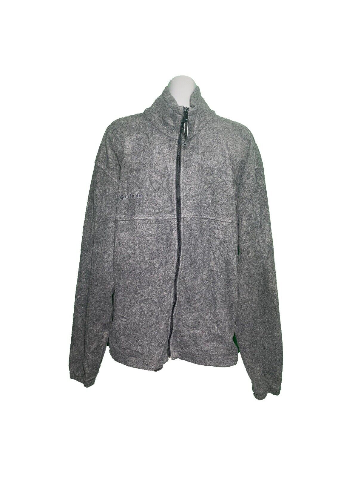 GREY AND BLACK COLUMBIA SPORTS JACKET SIZE XL MENS
