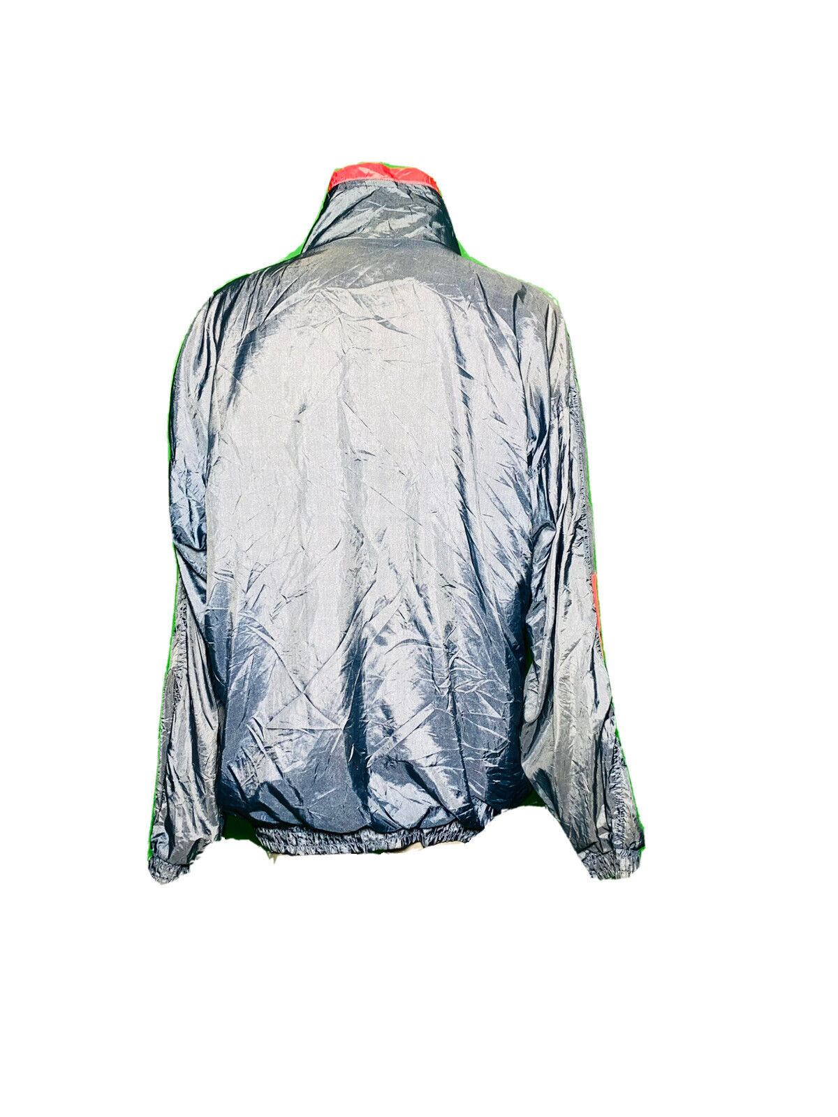FESTIVAL FIT RETRO STYLE BLACK 90’s VINTAGE SHELL JACKET SIZE M