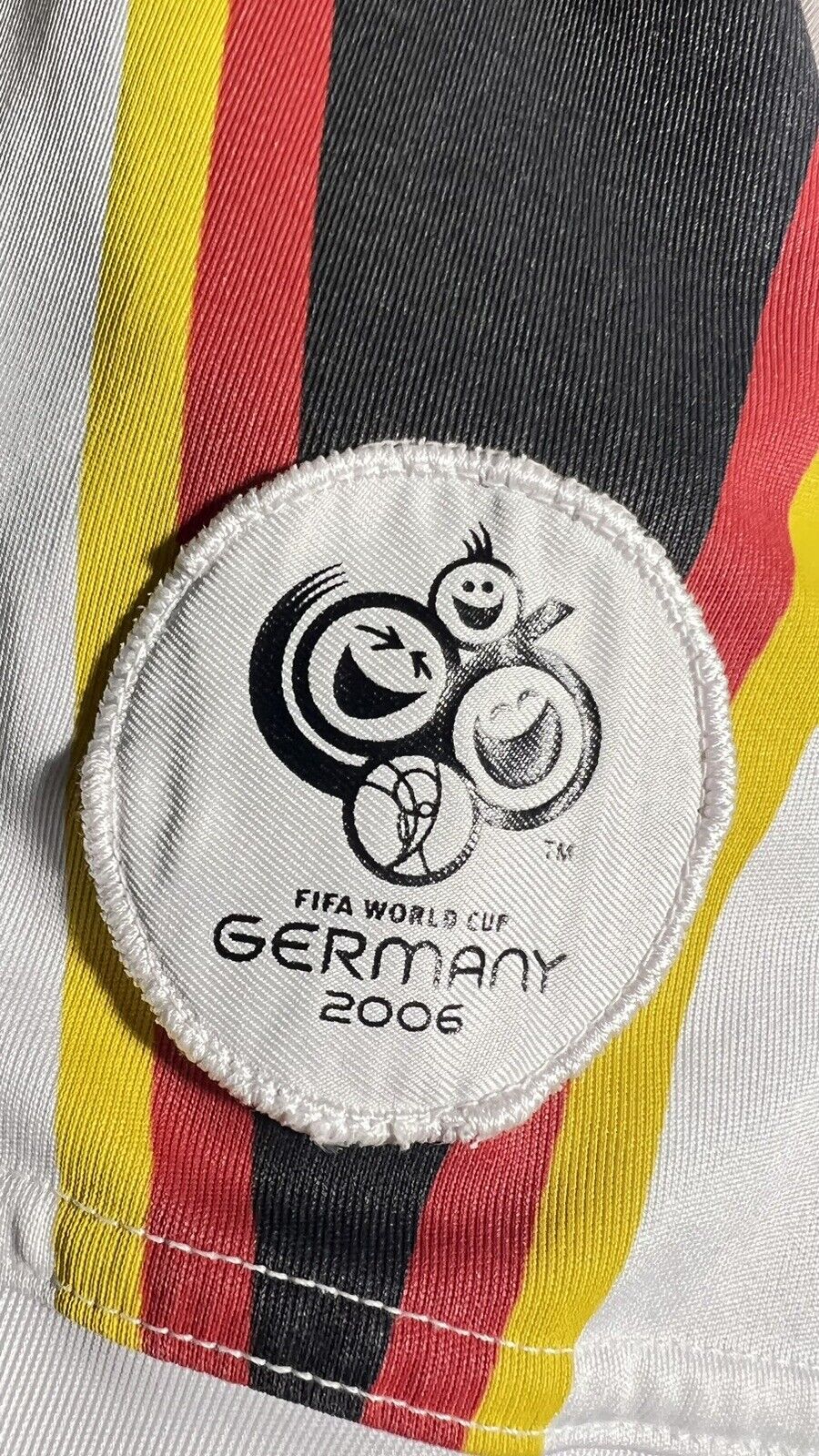 DEUTSCHLAND WHITE N13 SOORTS JERSEY SIZE M
