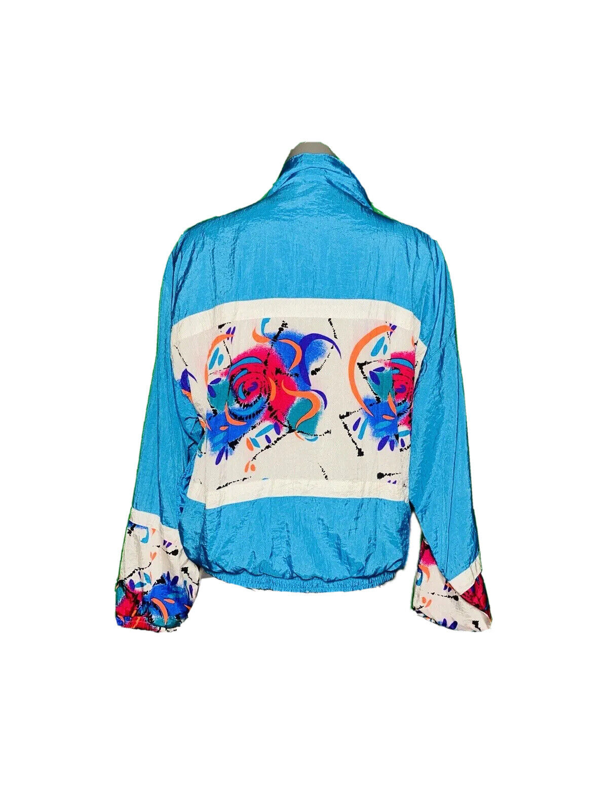 KUMA SPORT FUNKY PRINT 90’s FESTIVAL SHELL JACKET SIZE M