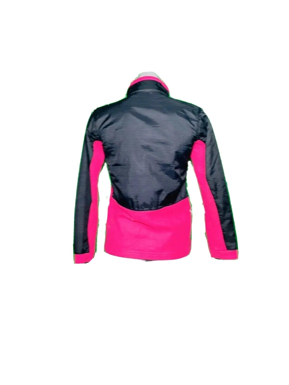 HOT PINK AND BLACK COLUMBIA GIRLS JACKET LARGE (14/16)