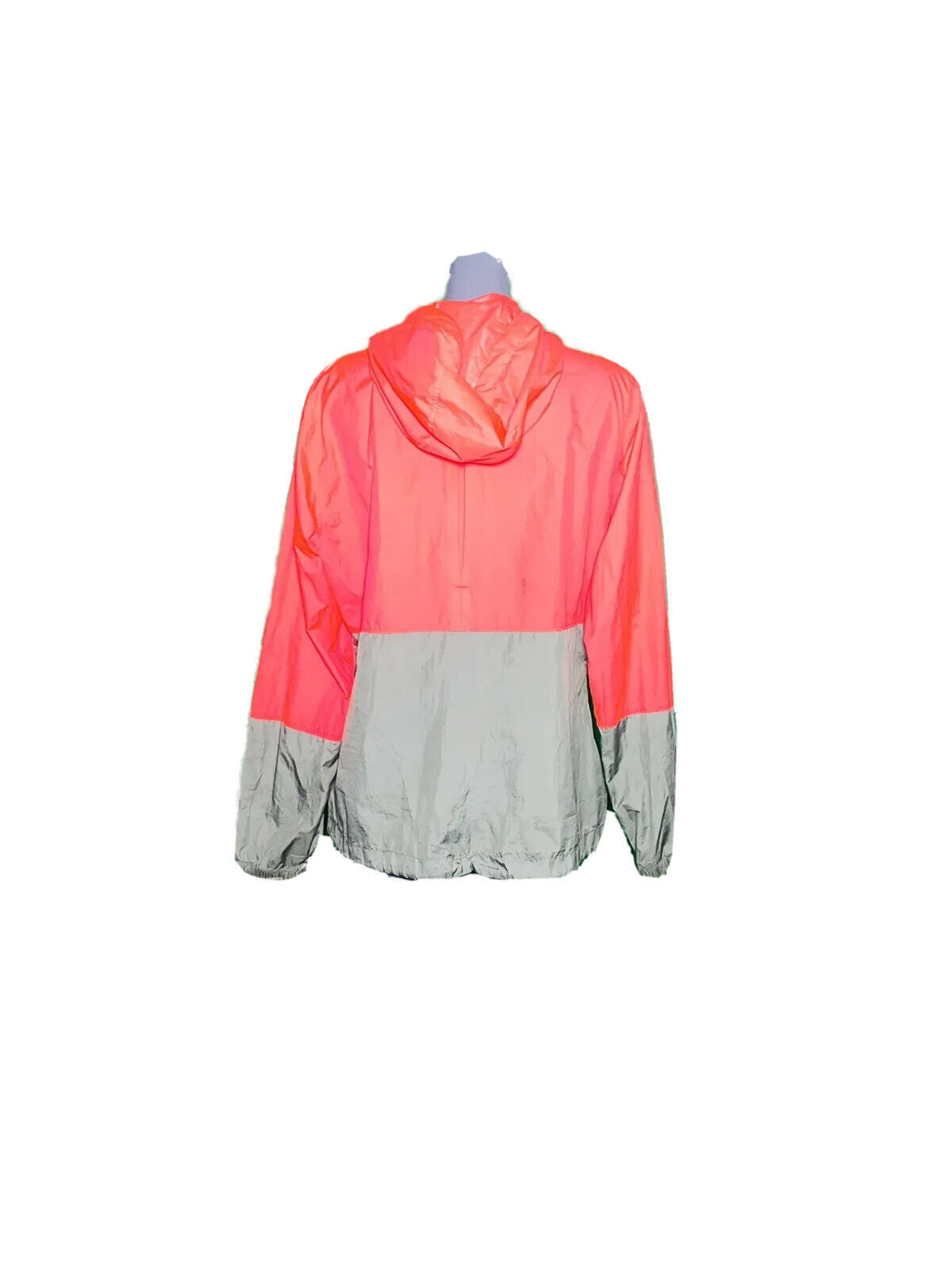 COLUMBIA NEON ORANGE AND GREEN SIZE L JACKET