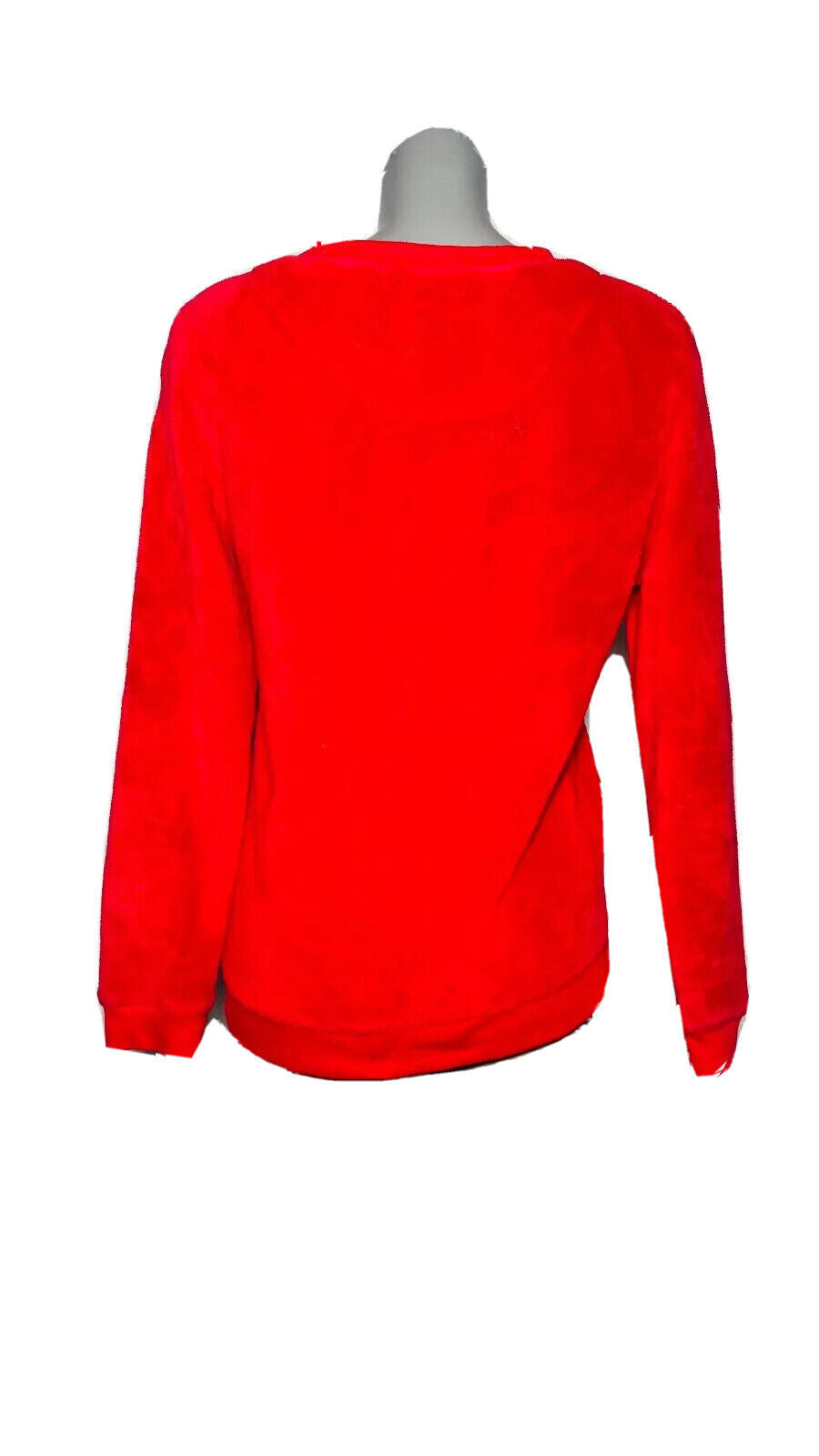 DISNEY RED FLUFFY MINNIE JUMPER SIZE S