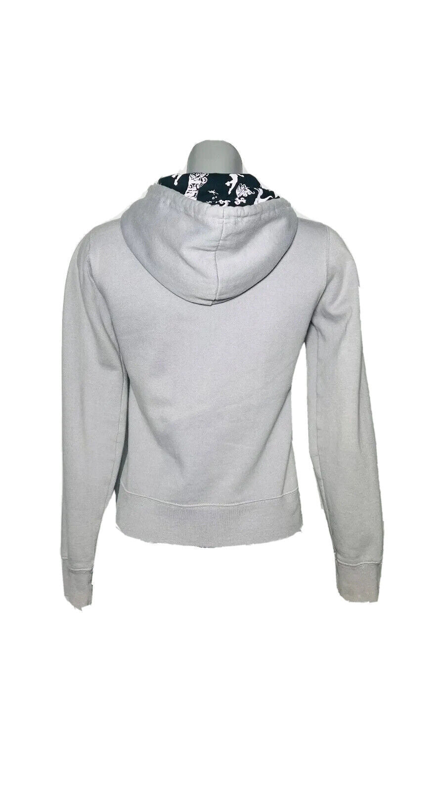 DISNEY TINKELBELL GREY ZIP UP HOODIE SIZE M