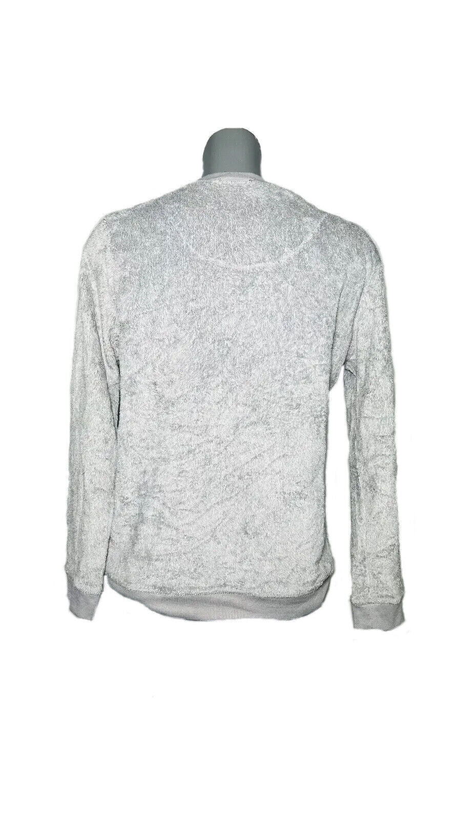DISNEY GREY MICKEY MOUSE FLUFFY JUMPER SIZE M